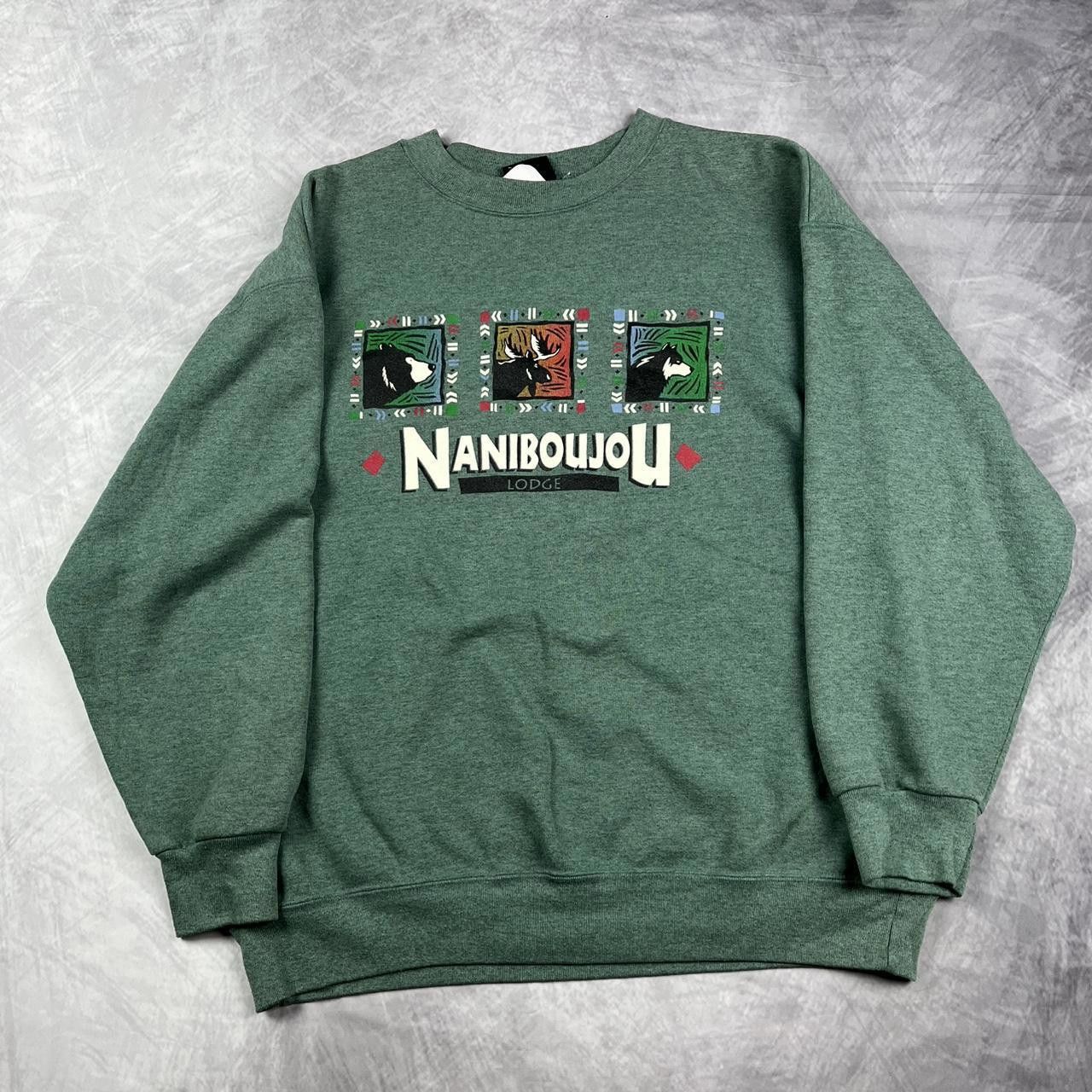 Designer Vintage nature crewneck Size US XL / EU 56 / 4 - 1 Thumbnail