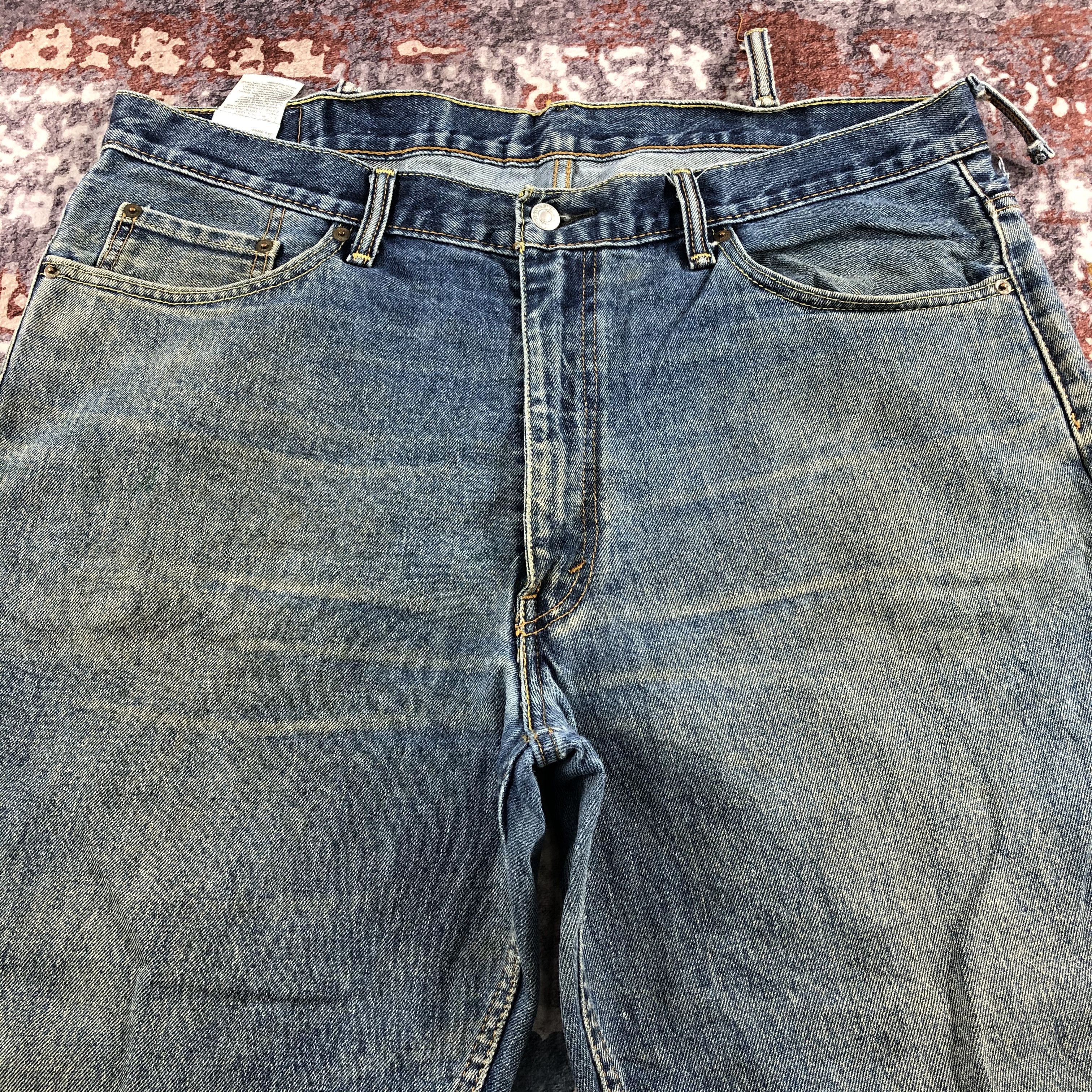 Levi's × Vintage Vintage Blue Wash Levis 550 Jeans-JM2420 Size US 41 - 3 Thumbnail