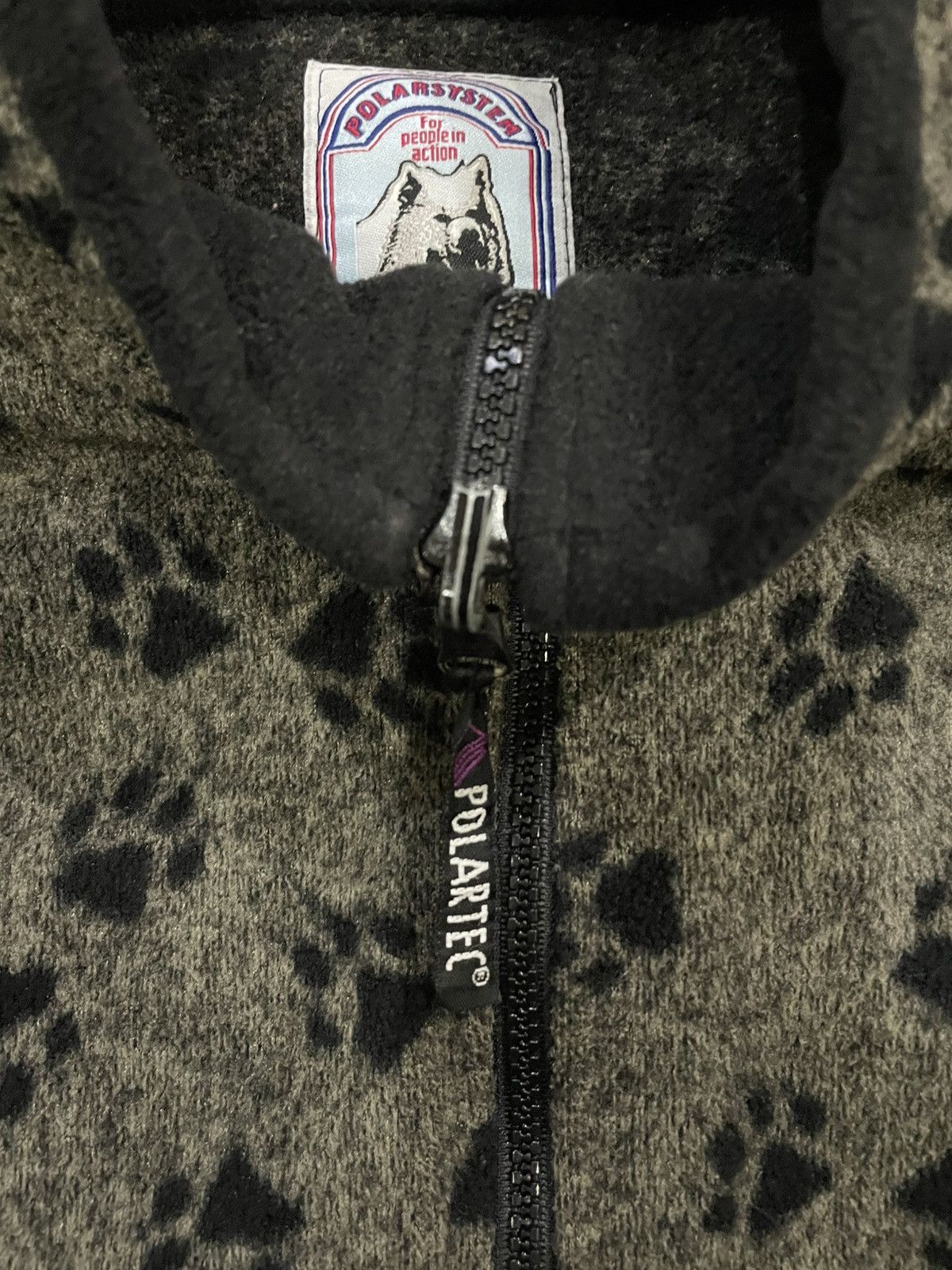 Jack Wolfskin × Vintage Vintage 90s Jack Wolfskin Fleece Size US XL / EU 56 / 4 - 2 Thumbnail