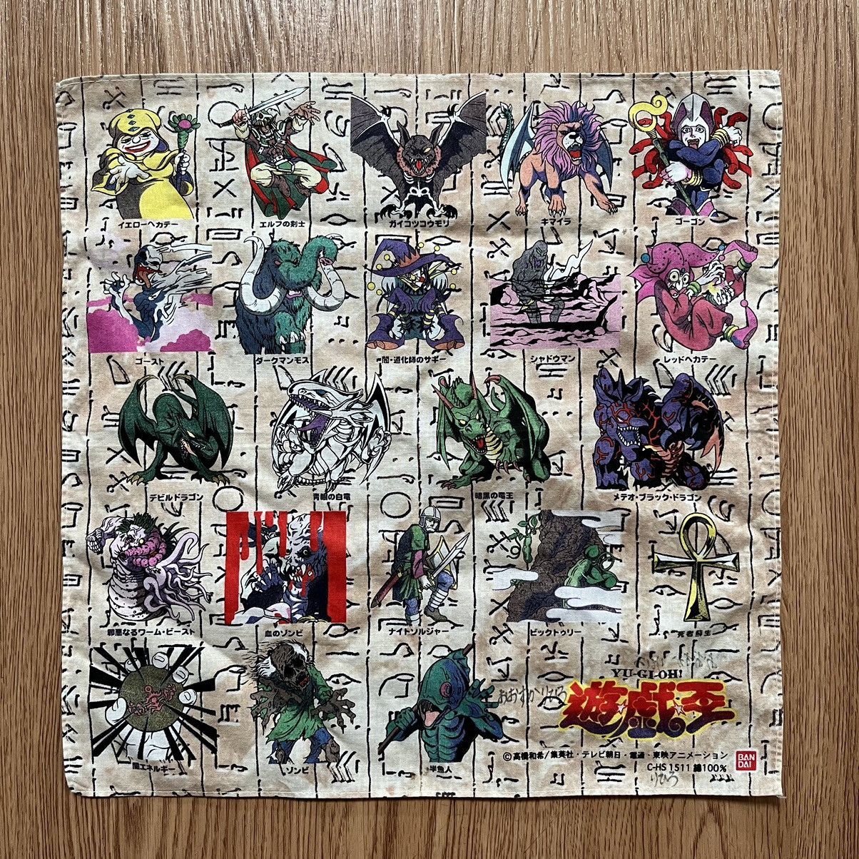 Vintage Vintage90s Yugioh Handkerchief Size ONE SIZE - 1 Thumbnail