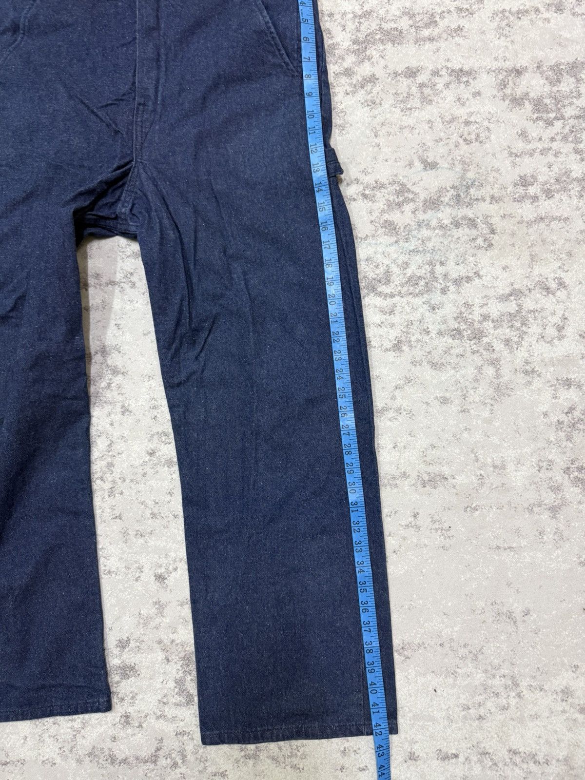 Vintage Unbranded Carpenter Denim Overall Size US 36 / EU 52 - 20 Thumbnail
