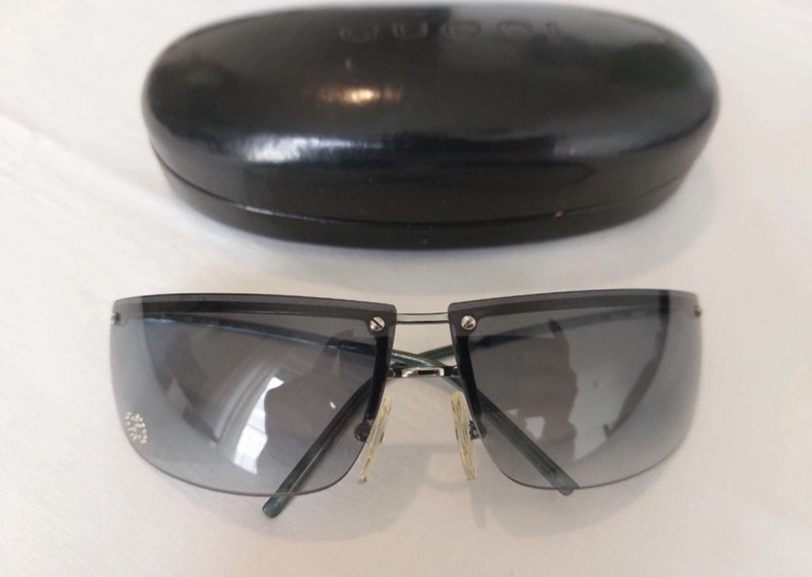 Gucci Vintage Gucci sunglasses rare rhinestones Size ONE SIZE - 6 Thumbnail