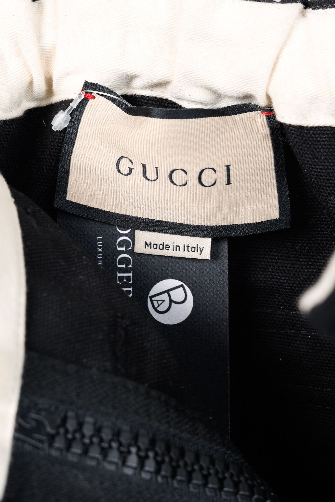 Gucci Gucci Black Cotton-Twill Zip-Detail Pants Size 27" / US 4 / IT 40 - 4 Thumbnail