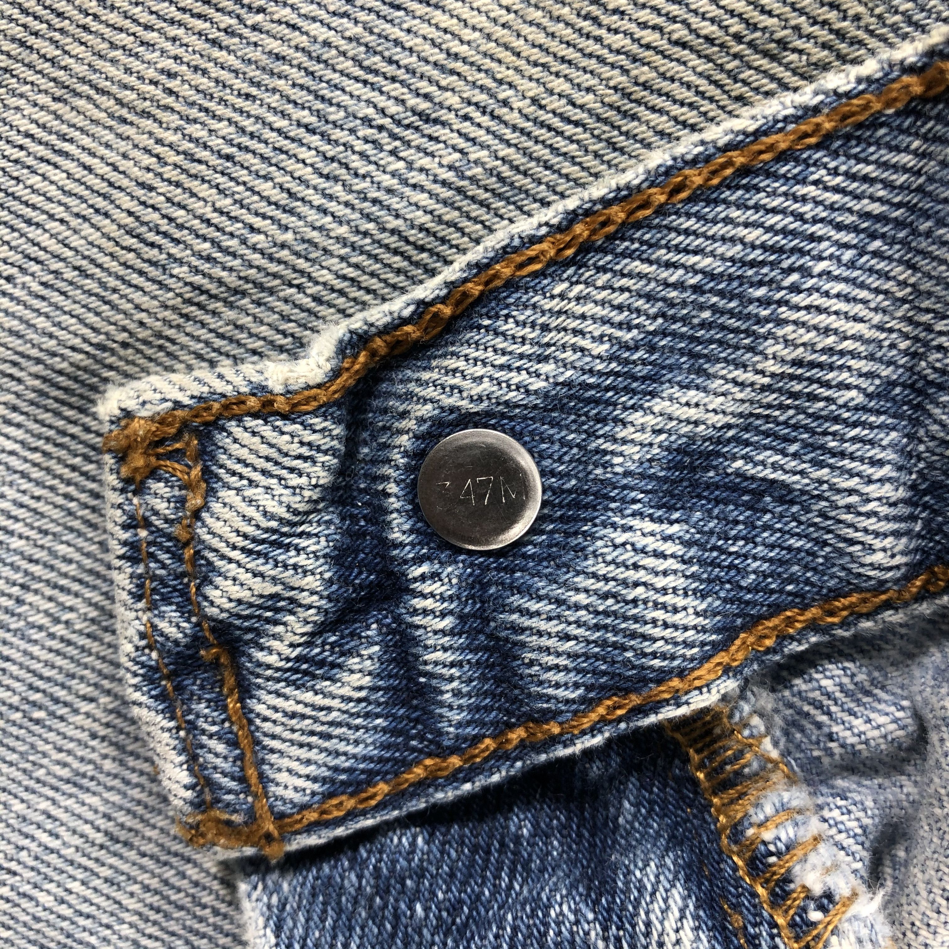 Levi's Vintage Blue Wash Levis 550 Jeans-J2358 Size US 32 / EU 48 - 12 Thumbnail