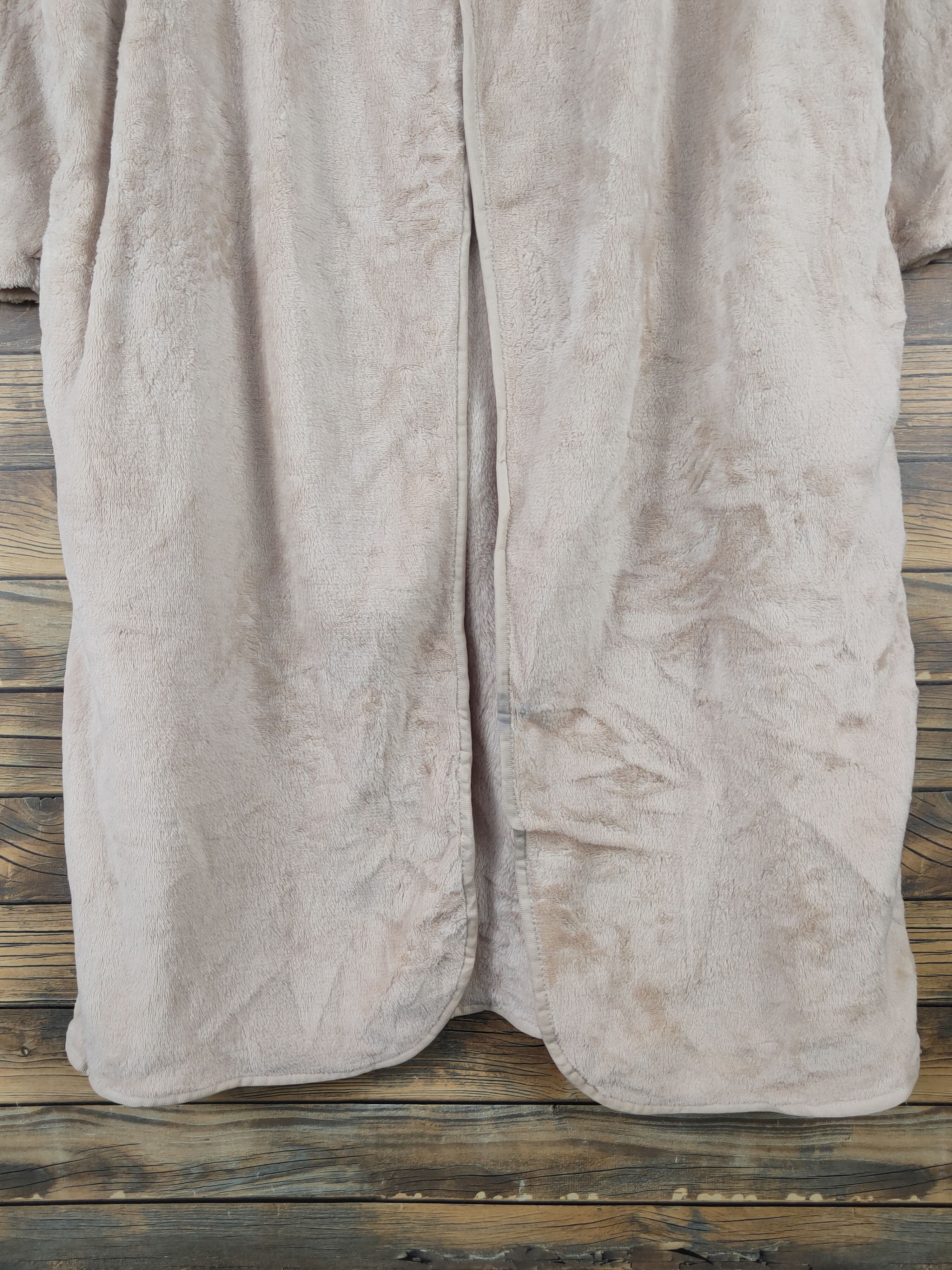 Japanese Brand × TANAKA × Vintage Tanaka Light Brown Fur Mohair Vintage Bathrobe Size L / US 10 / IT 46 - 6 Thumbnail