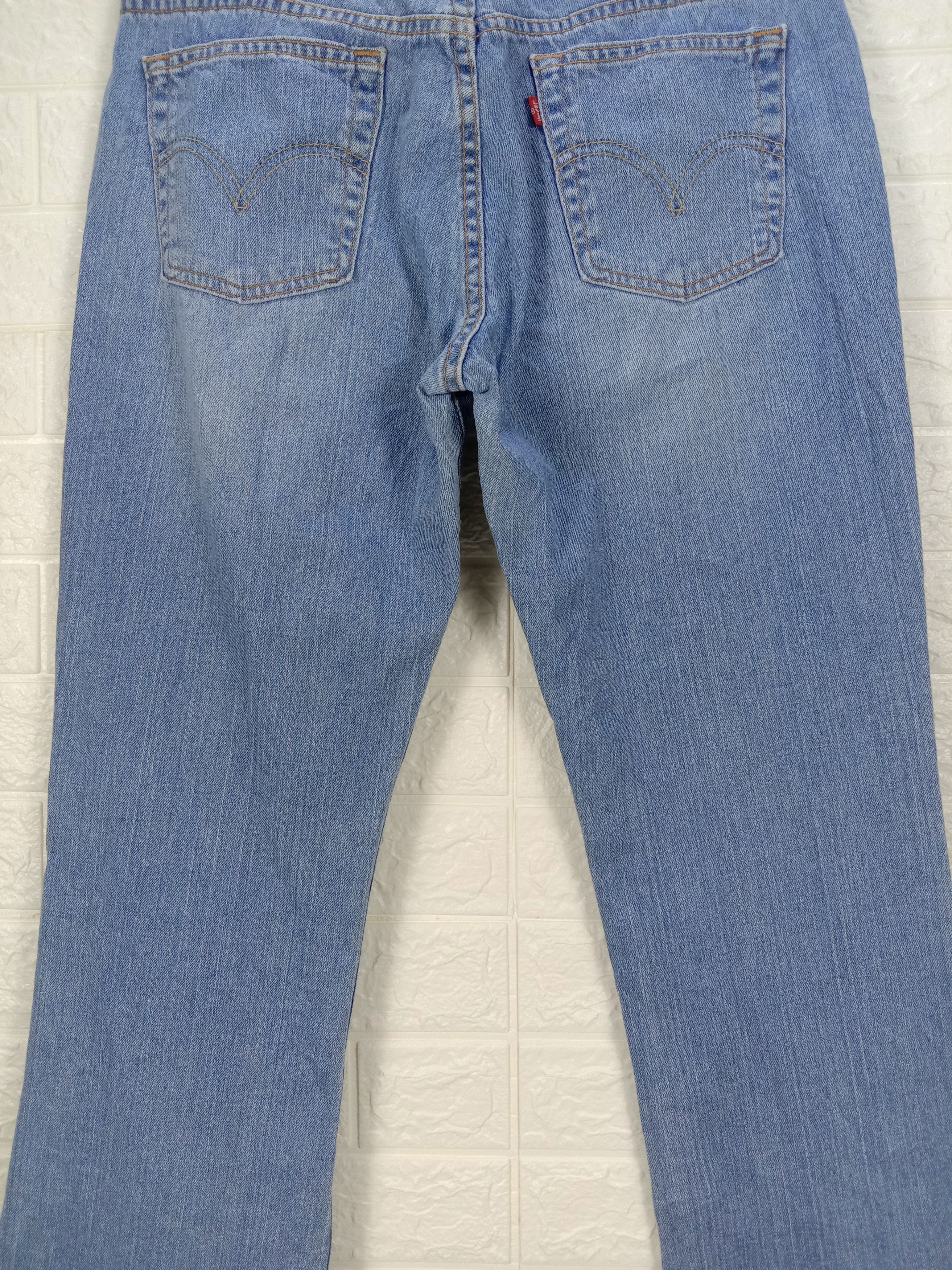 Levi's Vintage Levi's 515 Flare Jeans Light Wash Boot Cut Denim Size 32" / US 10 / IT 46 - 6 Thumbnail