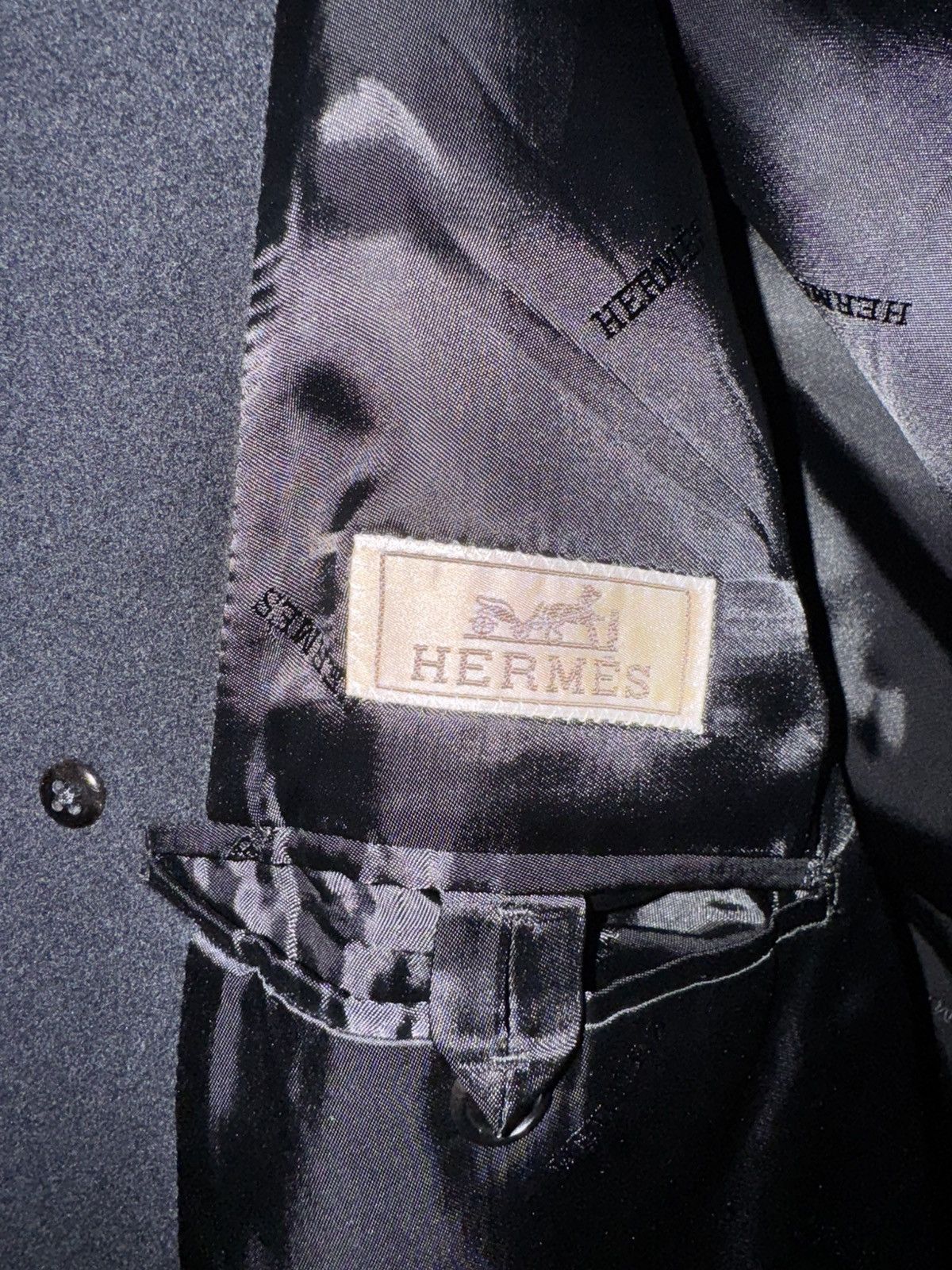 Hermes Hermes Black Wool coat size 50 new with tags Size US M / EU 48-50 / 2 - 4 Thumbnail
