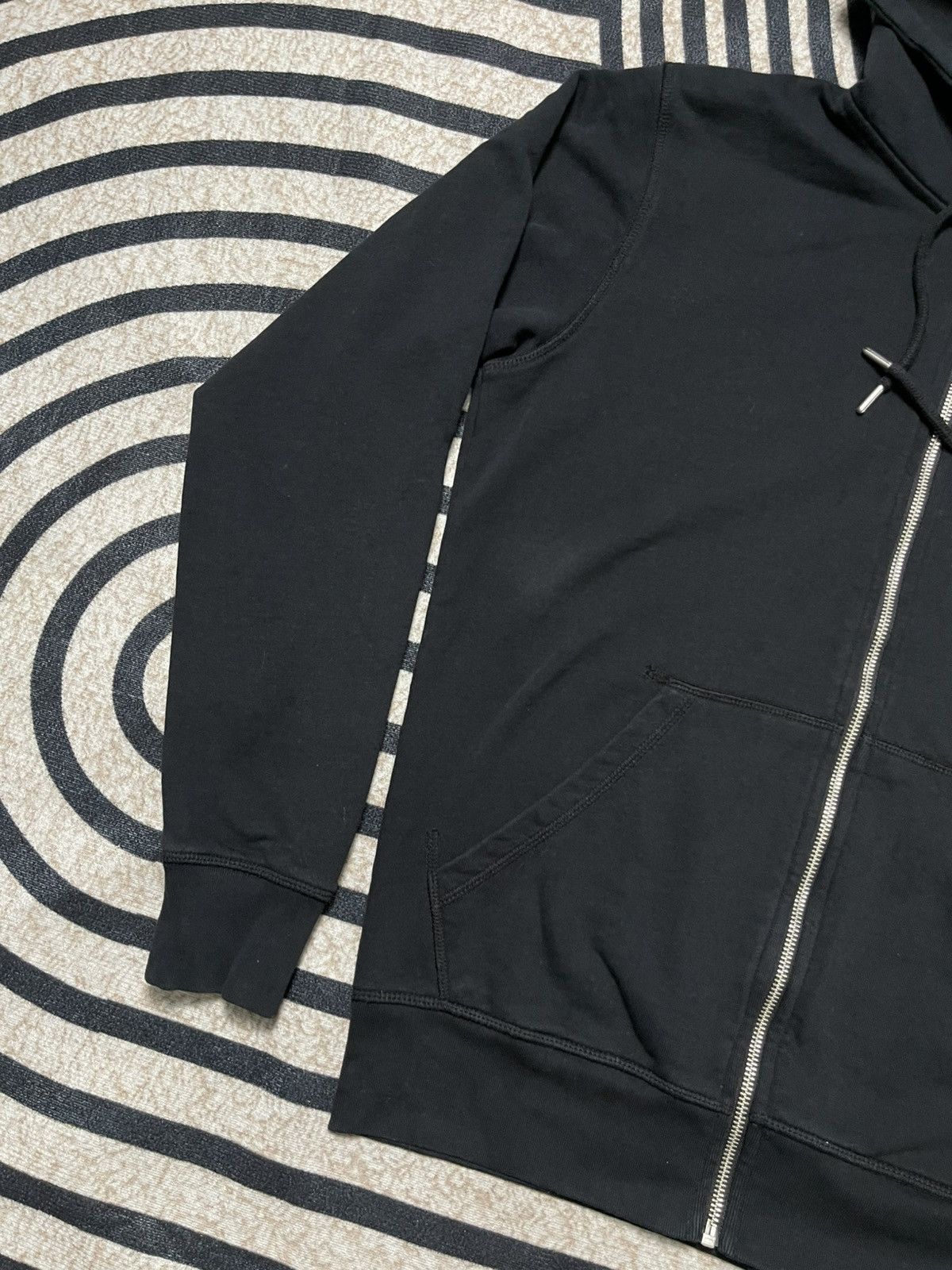 Diesel 00s DIESEL “ONLY THE BRAVE” SPELLOUT SLEEVE ZIP UP HOODIE Size US M / EU 48-50 / 2 - 3 Thumbnail