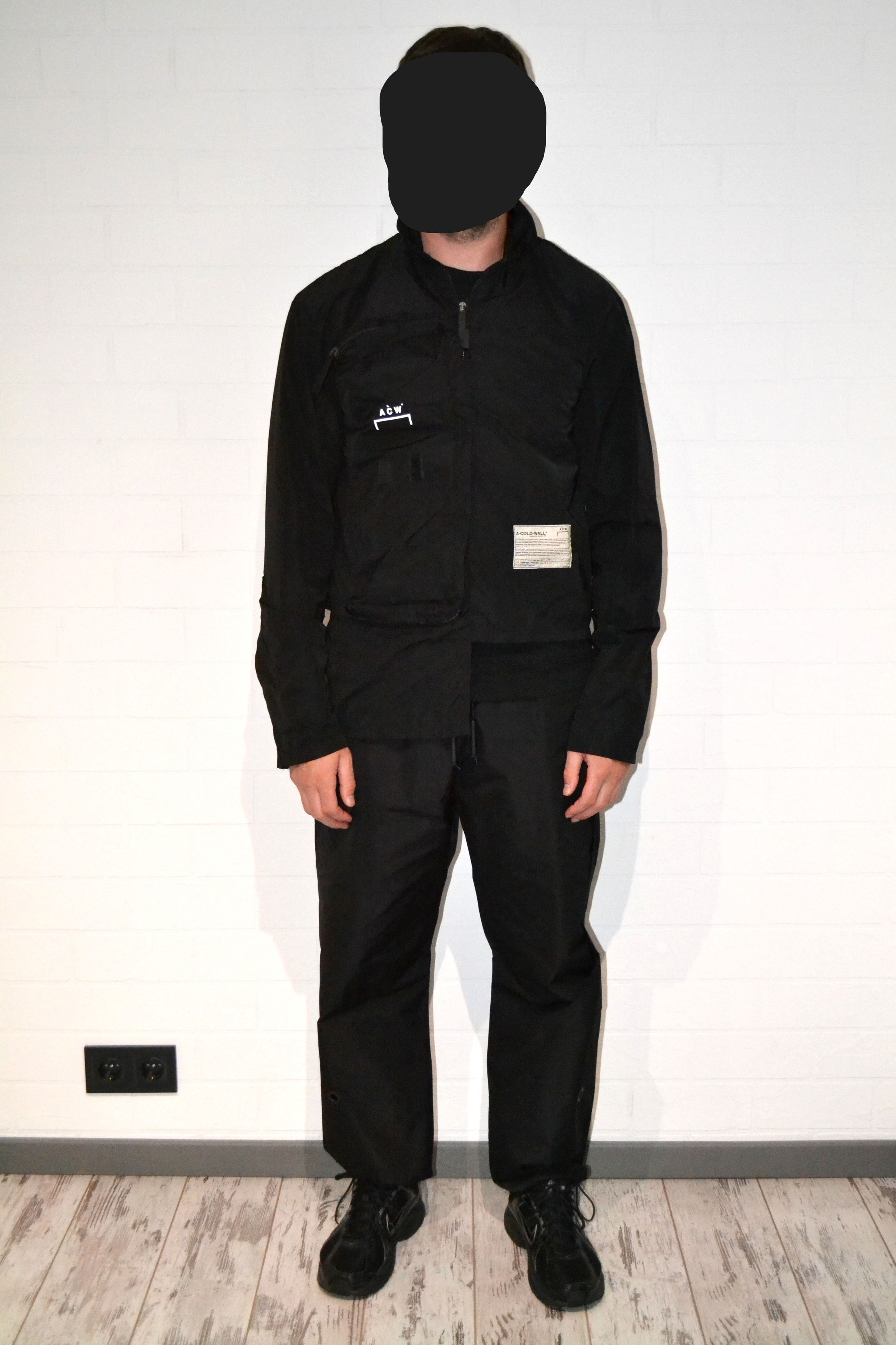A-COLD-WALL* A-Cold-Wall* Logo Windbreaker Jacket Size US L / EU 52-54 / 3 - 9 Thumbnail