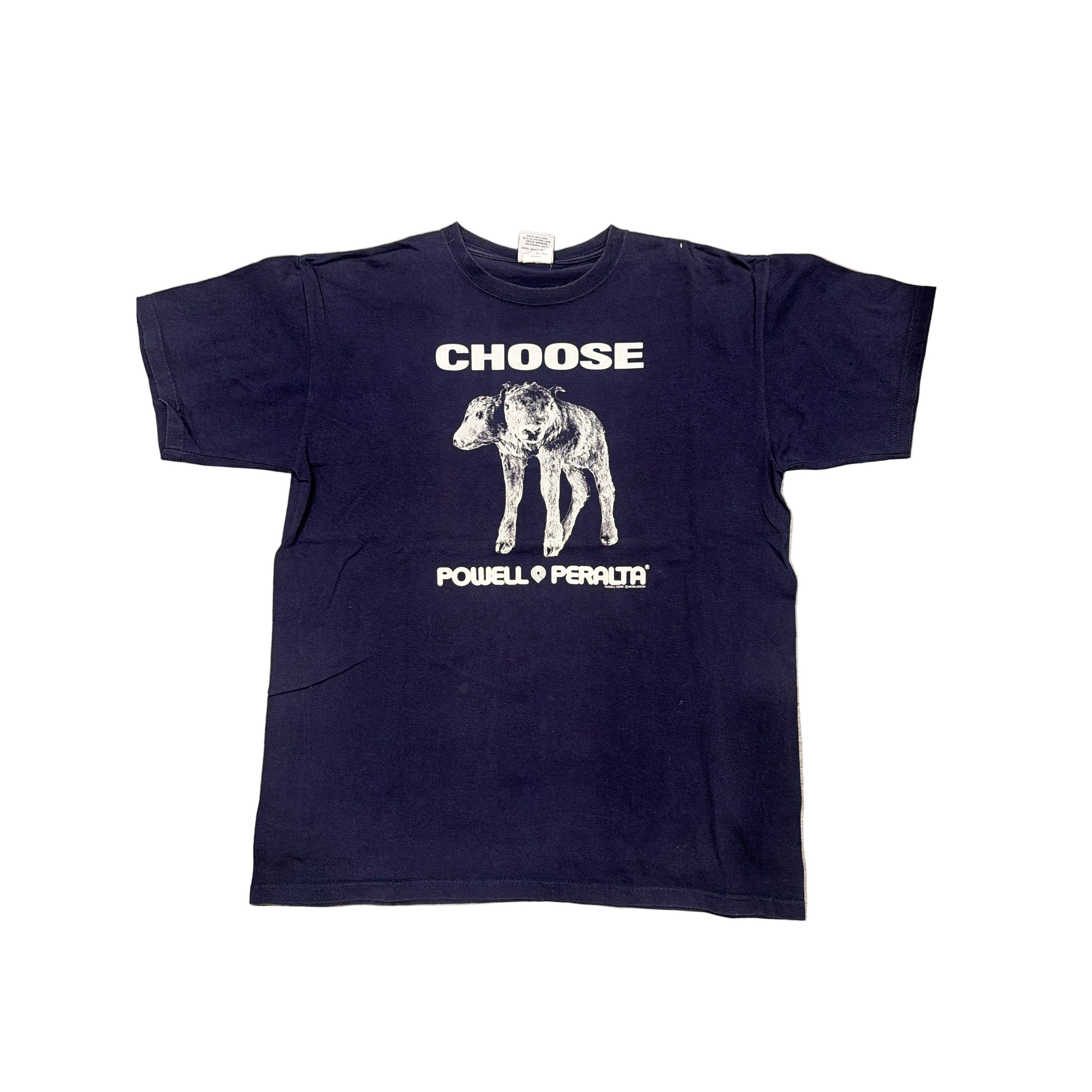 Other 00s Powell Peralta Two Headed Goat Lamb Art Blue Large T-Shi Size US L / EU 52-54 / 3 - 1 Thumbnail