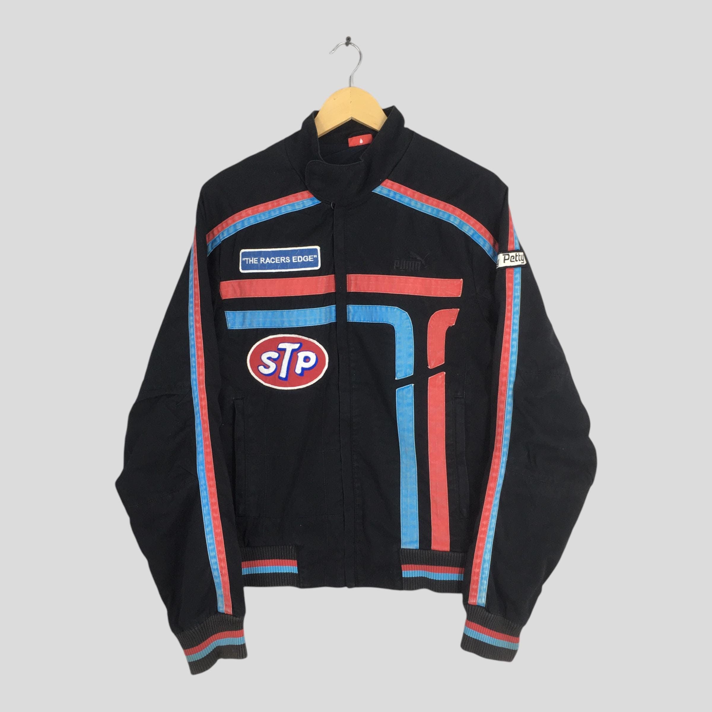 Puma Stp Dodge The Racers Edge Black Cotton Jacket Medium