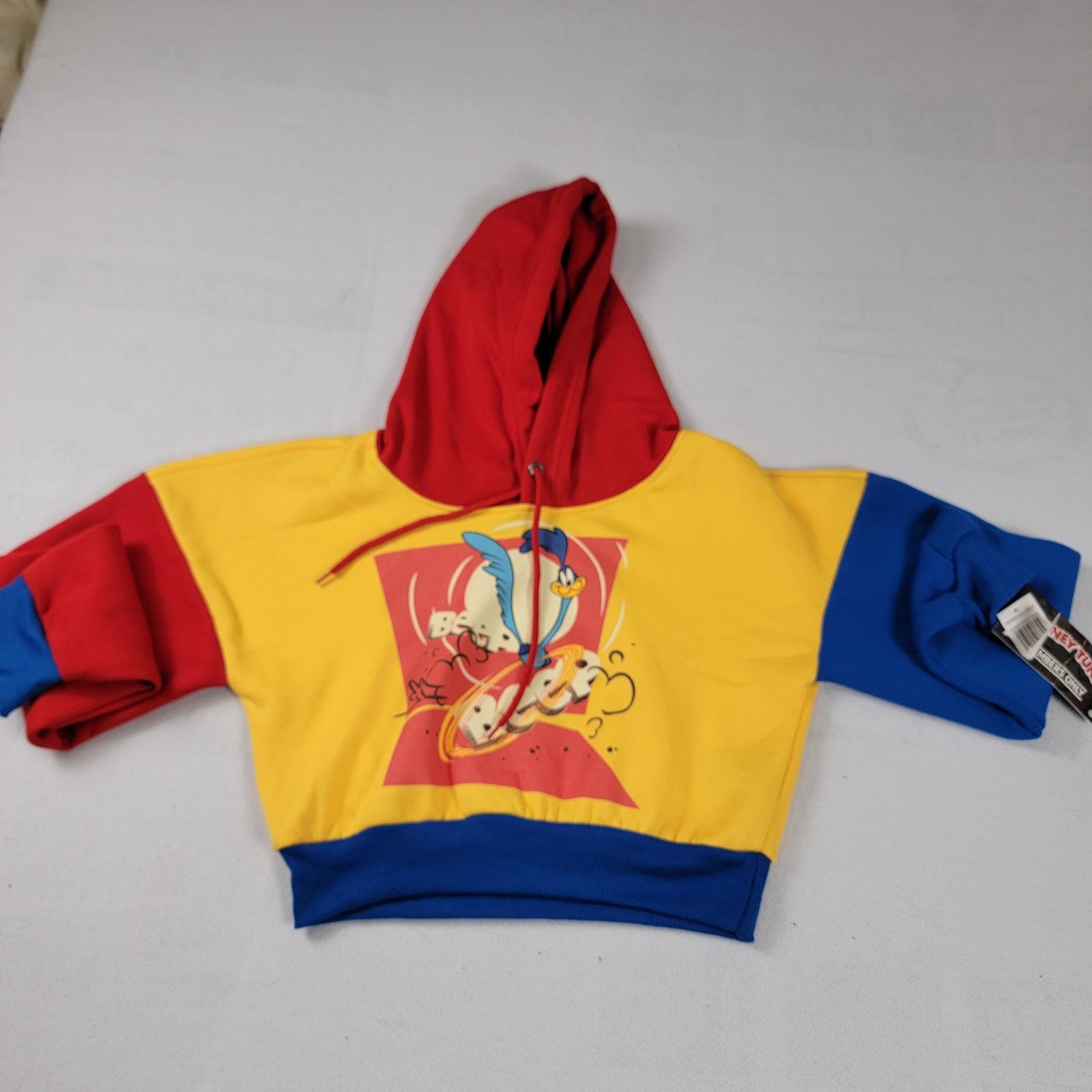 Members Only Members Only Loony Tunes Crop Top Hoodie Womens Sz S (672) Size S / US 4 / IT 40 - 1 Thumbnail
