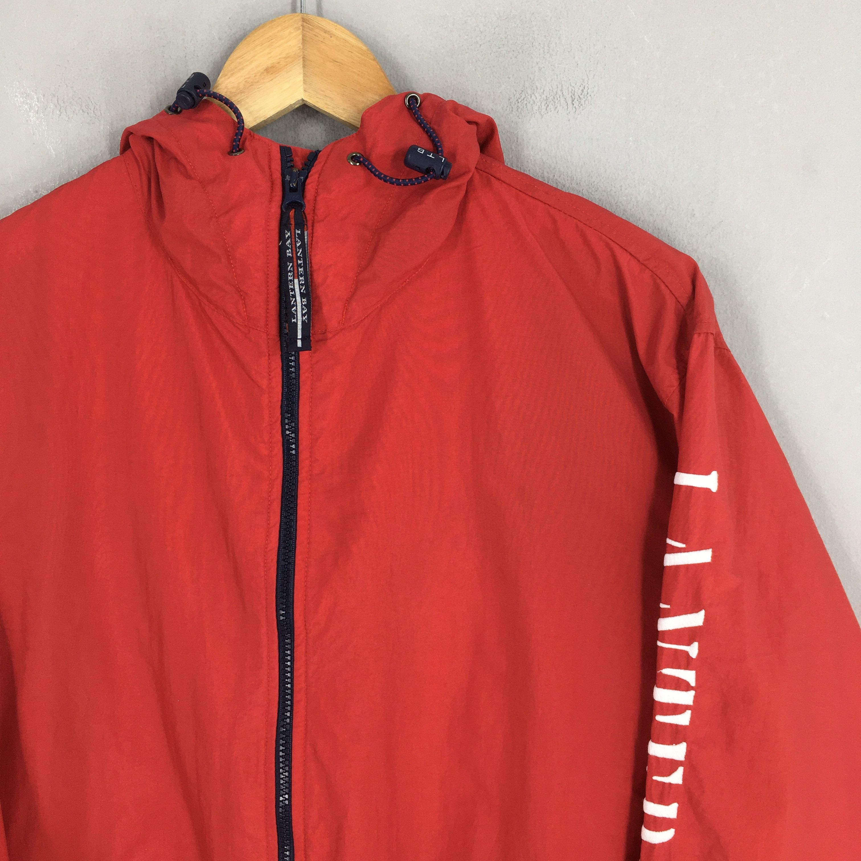 Vintage Vintage Lantern Bay Red Hoodie Jacket Large Size US L / EU 52-54 / 3 - 2 Thumbnail