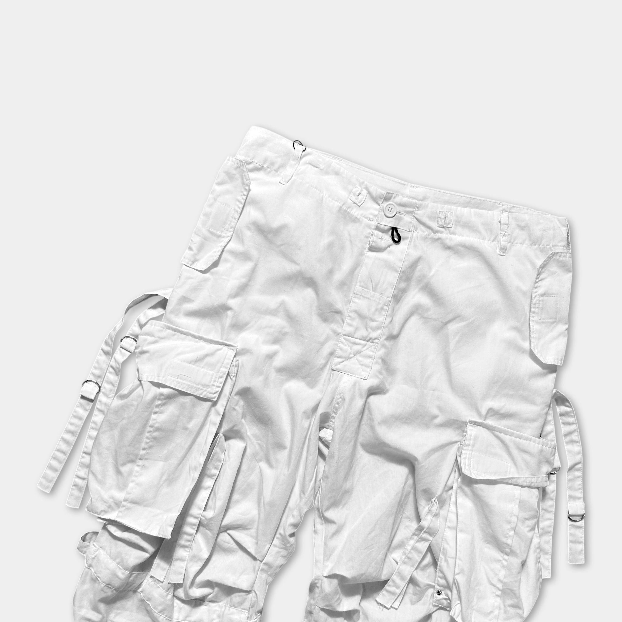 Other White Parachute Cargo Pants Size US 41 - 2 Thumbnail