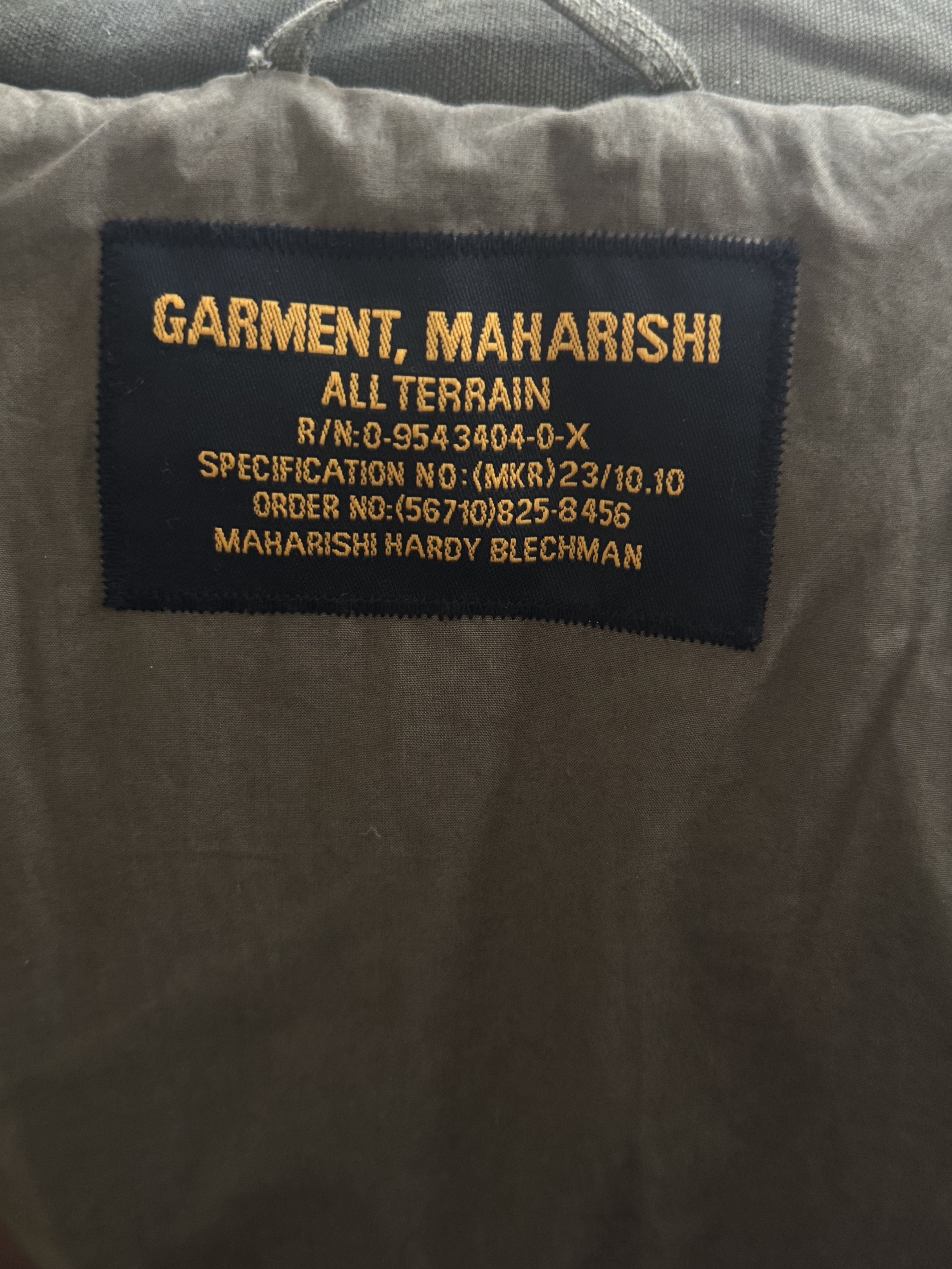 Maharishi Barely Used Maharishi Down Jacket Size US S / EU 44-46 / 1 - 3 Thumbnail