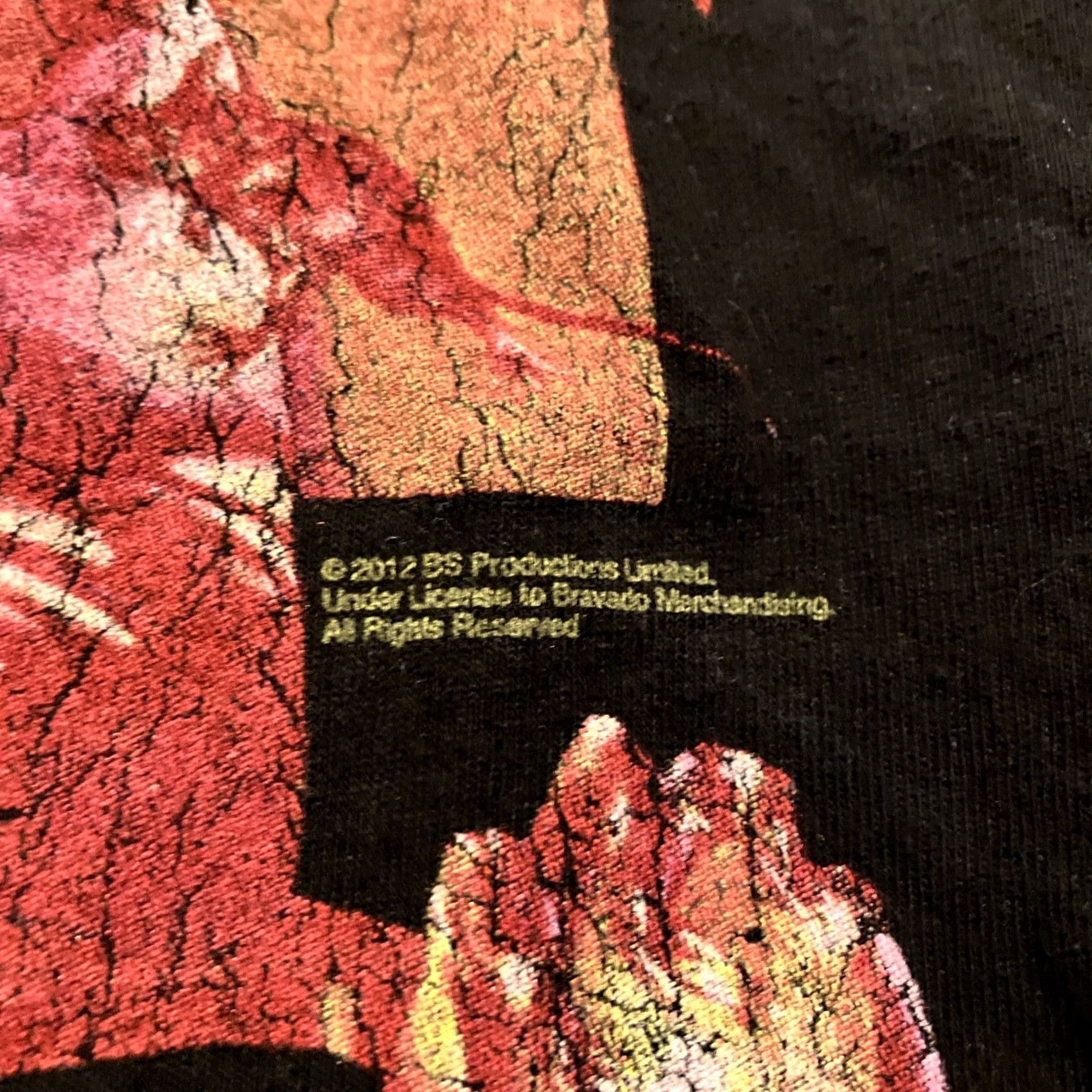 Hanes VINTAGE Black Sabbath Hanes Sabbath Bloody Sabbath Black T Shirt Large Men Size US L / EU 52-54 / 3 - 3 Thumbnail