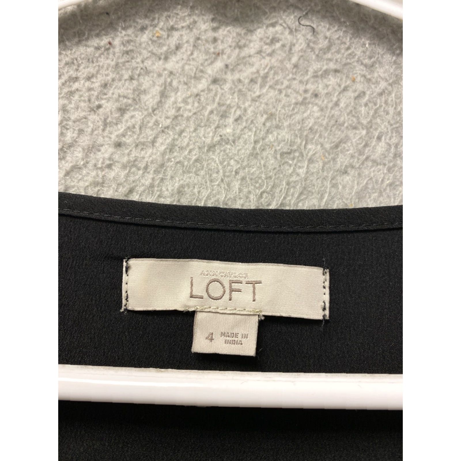 Loft Loft Romper Black Size 4 Long Sleeve – 117-49 Regular One-Piece Polyester Women Style Romper Black Loft Long Sleeve Size 4 Size S / US 4 / IT 40 - 4 Thumbnail