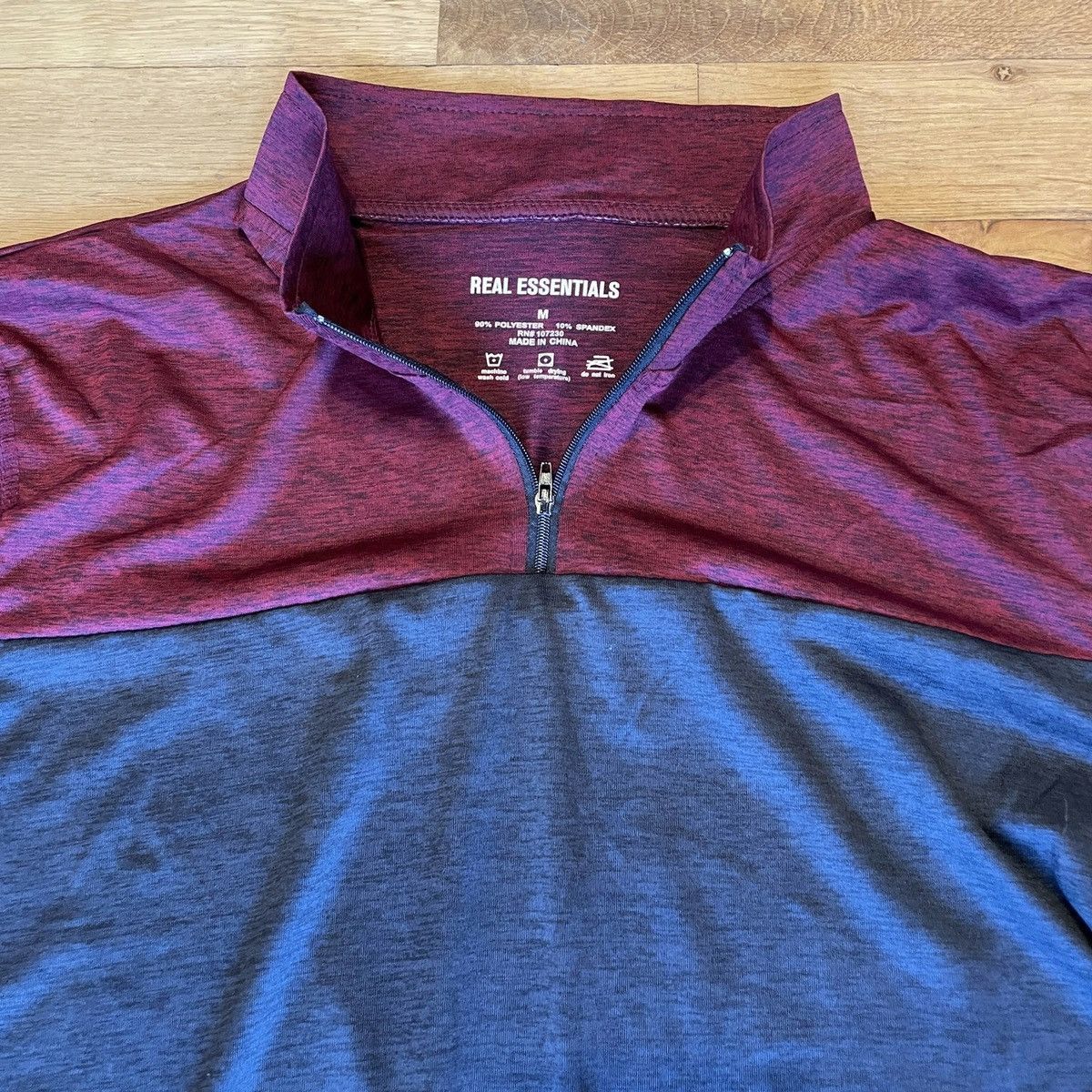Other Real Essentials mens sweatshirt sport fitness jogging sizeM Size US M / EU 48-50 / 2 - 2 Thumbnail