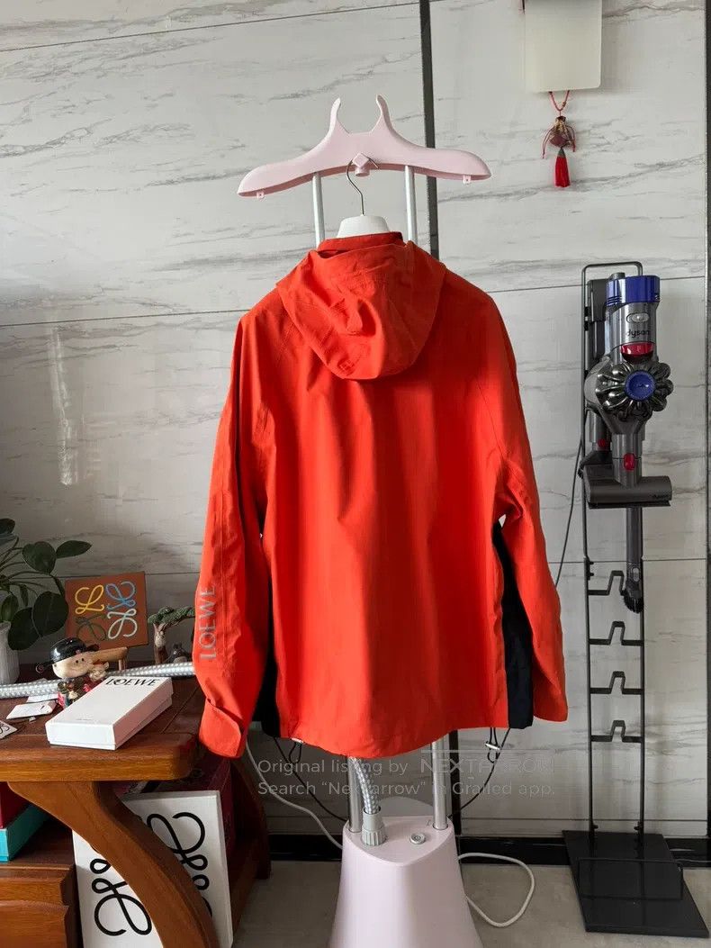 Loewe Loewe SS23 Windbreaker Jacket Hooded Coat Size US M / EU 48-50 / 2 - 2 Thumbnail