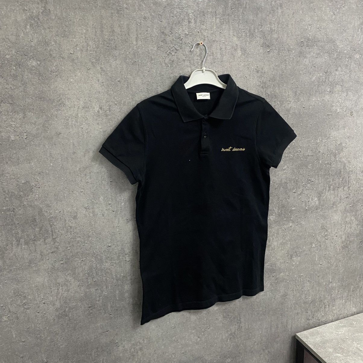 Saint Laurent Paris Saint Laurent Paris Polo T-Shirt Size US S / EU 44-46 / 1 - 3 Thumbnail