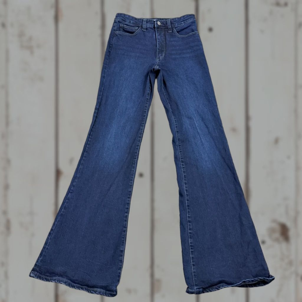 Vintage Joes Jeans Women Jeans Bootcut High Rise Stretch Dark Wash Denim 26 Regular 24x32 Blue Boho Casual Size 26" / US 2 / IT 38 - 1 Thumbnail