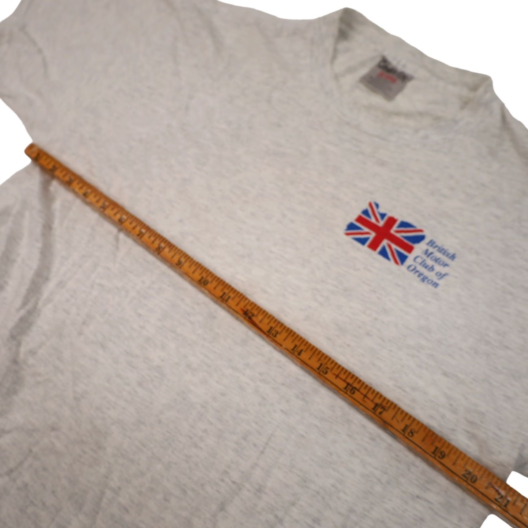 Vintage VINTAGE British Motor Club of Oregon Graphic T Shirt Men XL Gray Size US XL / EU 56 / 4 - 7 Thumbnail