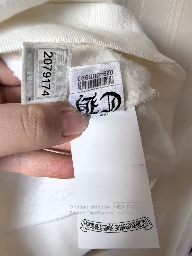 Chrome Hearts CHROME HEARTS Size M White leather cross sweater Size US M / EU 48-50 / 2 - 5 Thumbnail