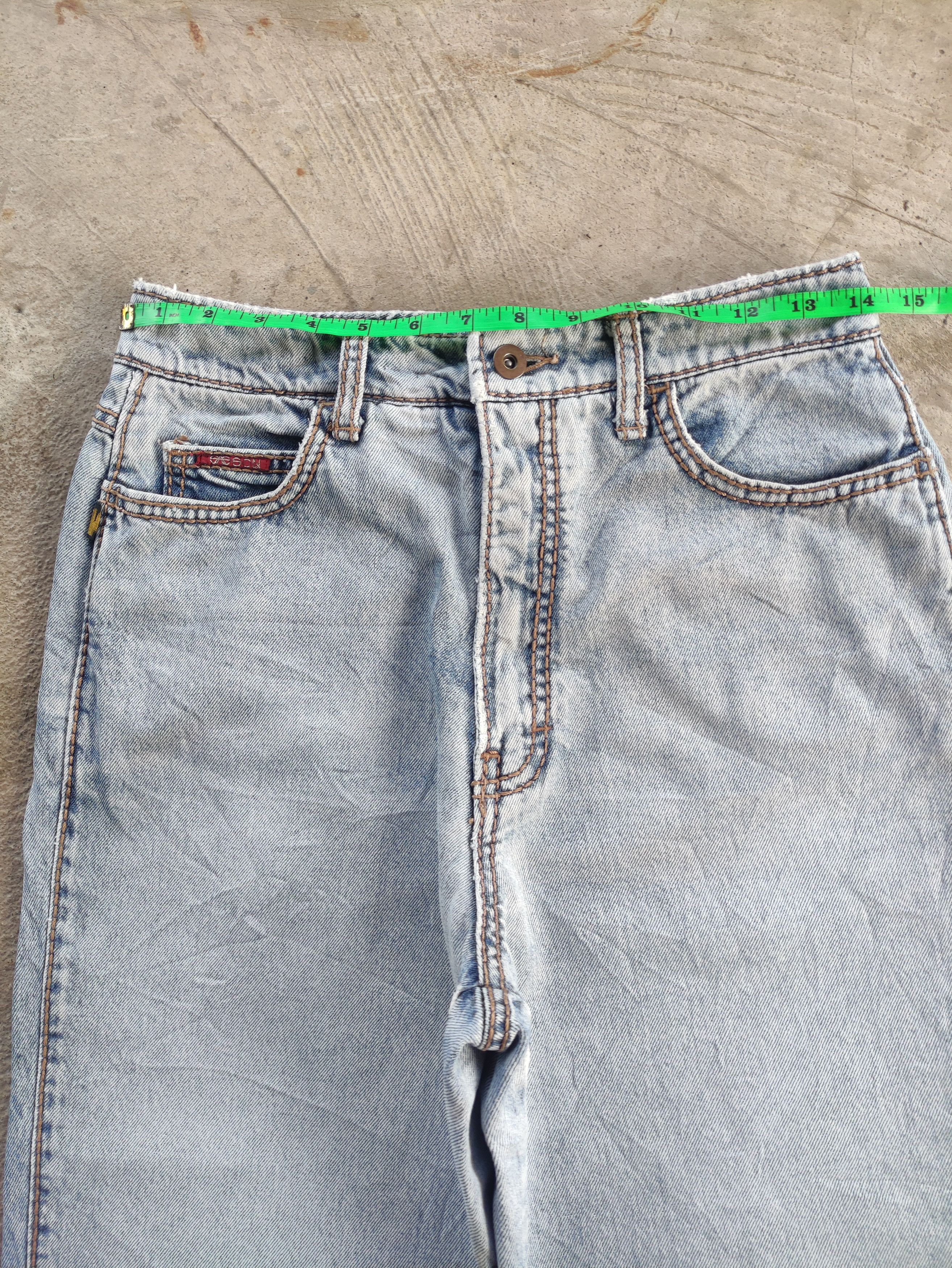 Japanese Brand Vintage Japanese Jean Distressed Faded Pants Size US 28 / EU 44 - 7 Thumbnail