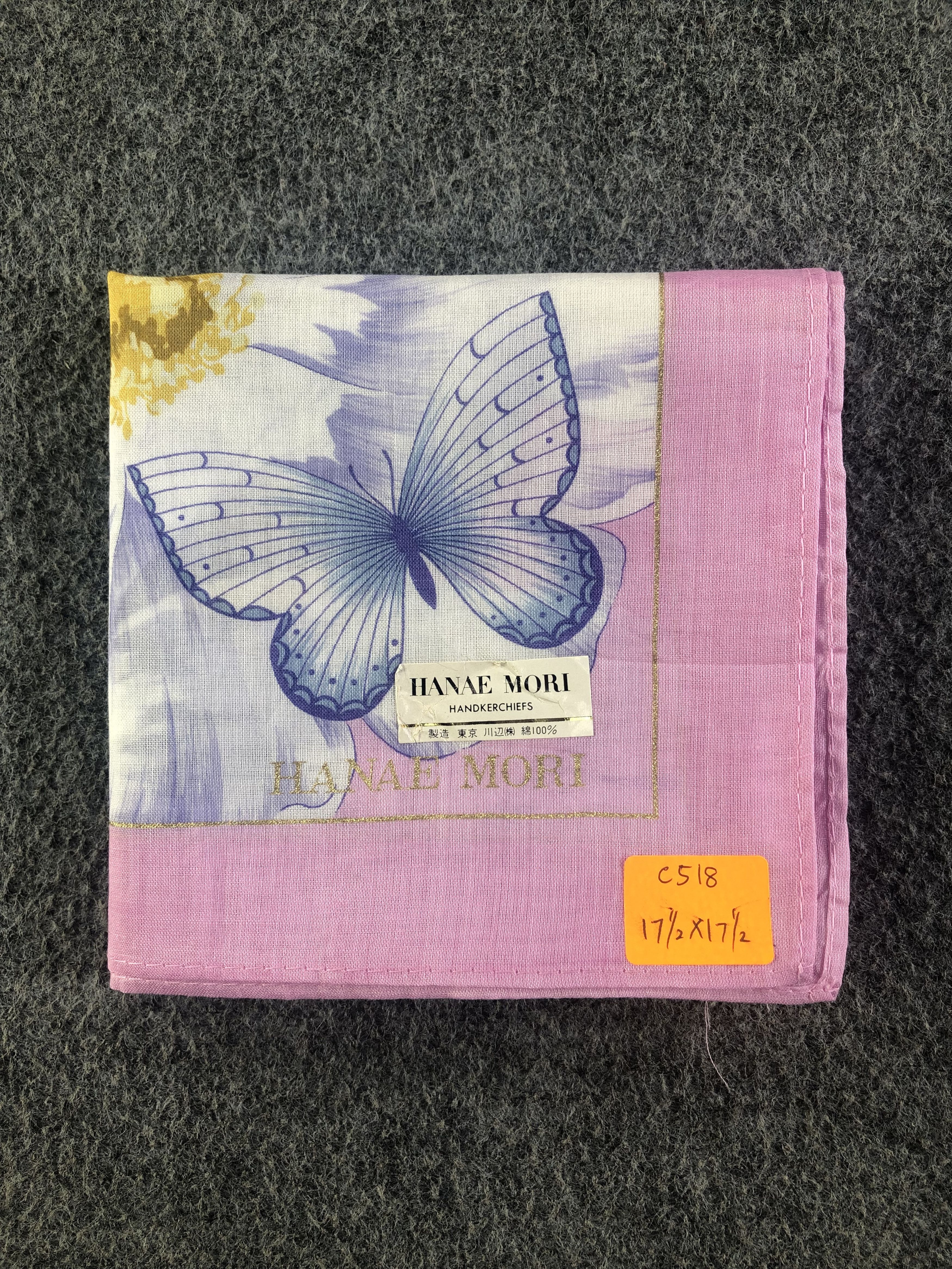 Hanae Mori Hanae Mori Handkerchief / Bandana / Neckerchief C518 Size ONE SIZE - 6 Thumbnail