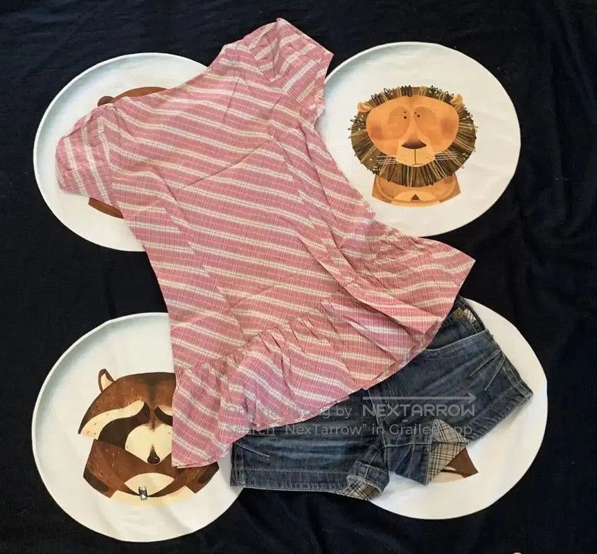 Burberry Burberry Pink Cotton Short Sleeve T-Shirt. Size S / US 4 / IT 40 - 5 Thumbnail