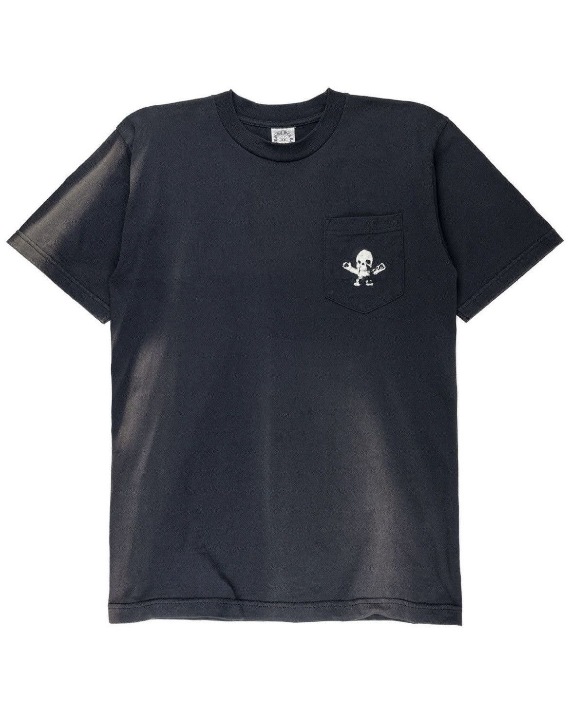 image of Chrome Hearts Foti Harris Teeter Skull T-Shirt in Black, Men's (Size Medium)