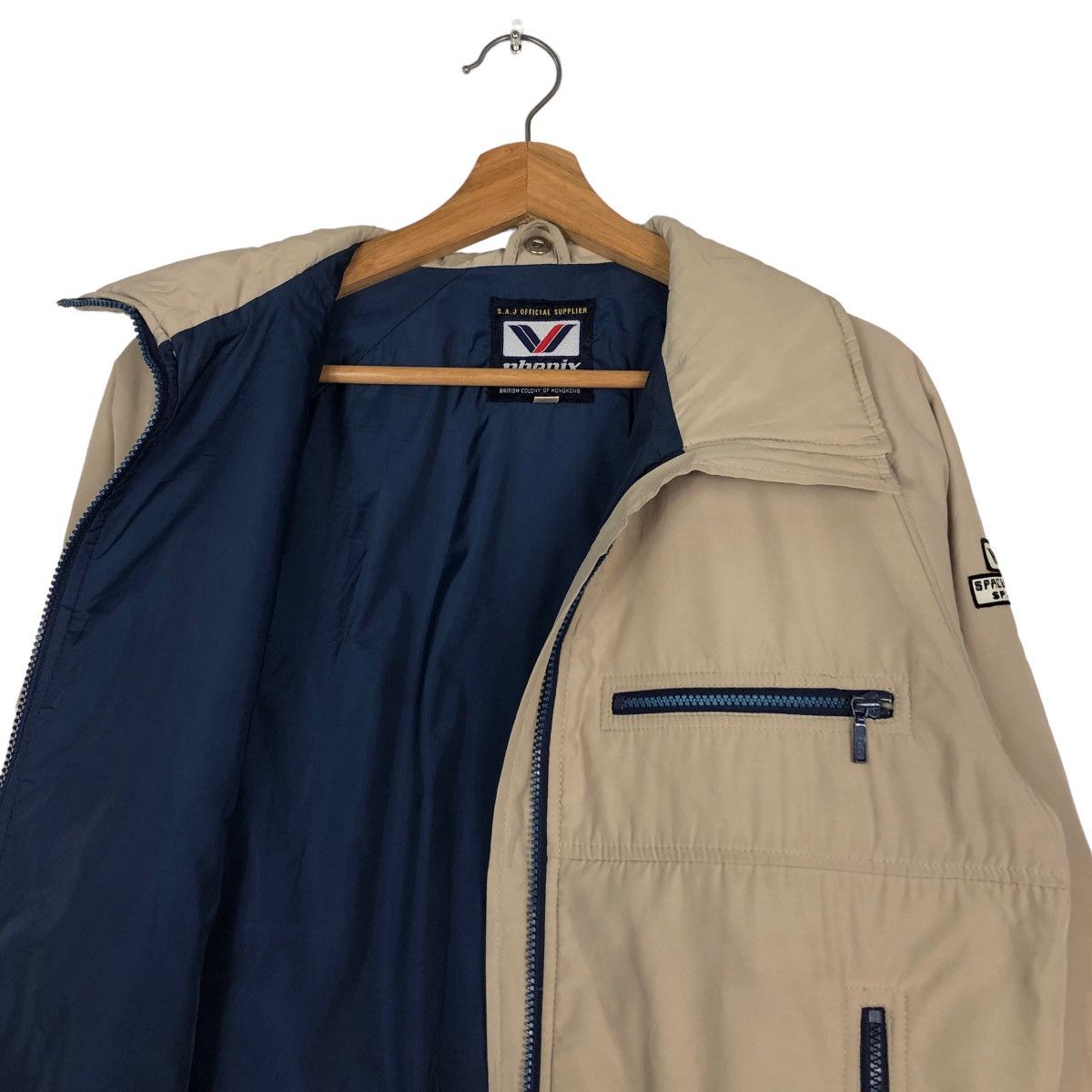 Japanese Brand 🔥Vintage Bomber Jacket Phenix Japan Ski Winter Size US M / EU 48-50 / 2 - 12 Thumbnail