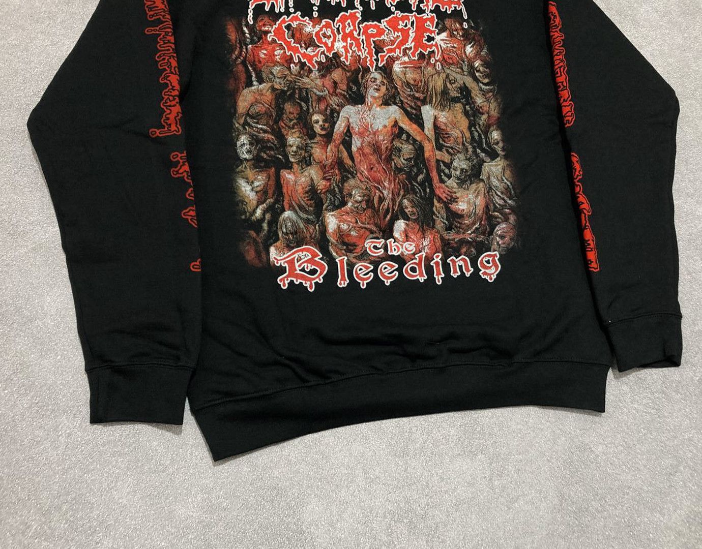 Band Tees Hoodie Cannibal Corpse - The Bleeding - death metal Size US M / EU 48-50 / 2 - 6 Thumbnail