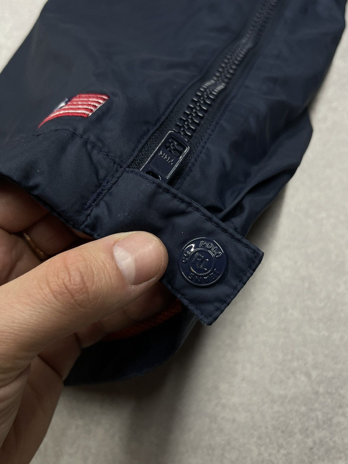 Polo Ralph Lauren Vintage Ralph Lauren Polo Jeans Co. Nylon Sweatpants Navy Size US 34 / EU 50 - 9 Thumbnail