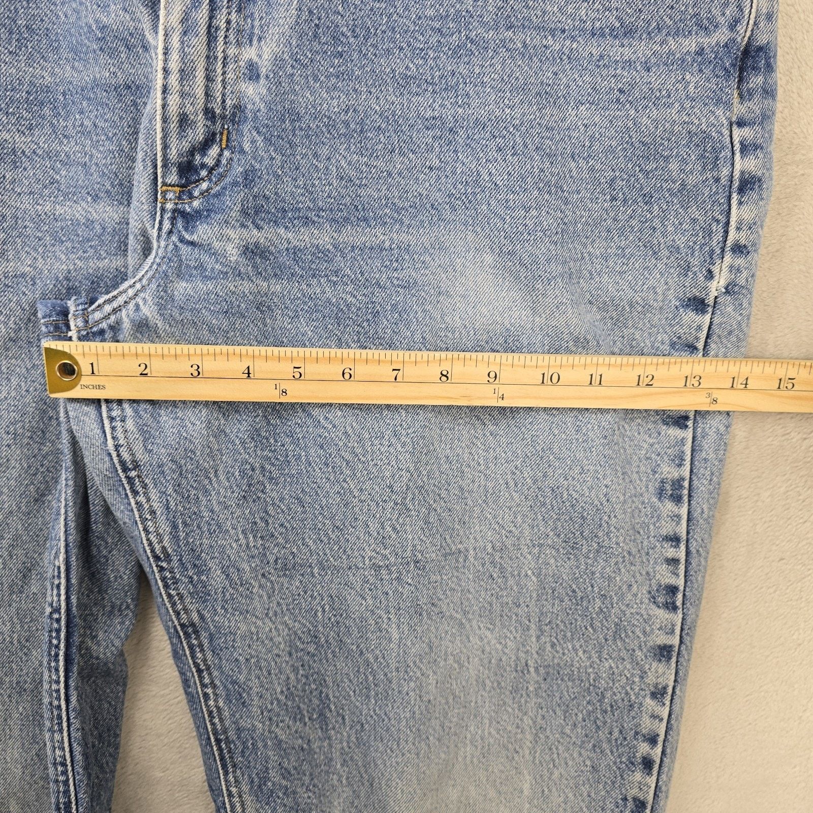 Carhartt Carhartt Jeans Mens 38x36 Blue Relaxed Fit B17 DST Faded Size US 38 / EU 54 - 12 Thumbnail