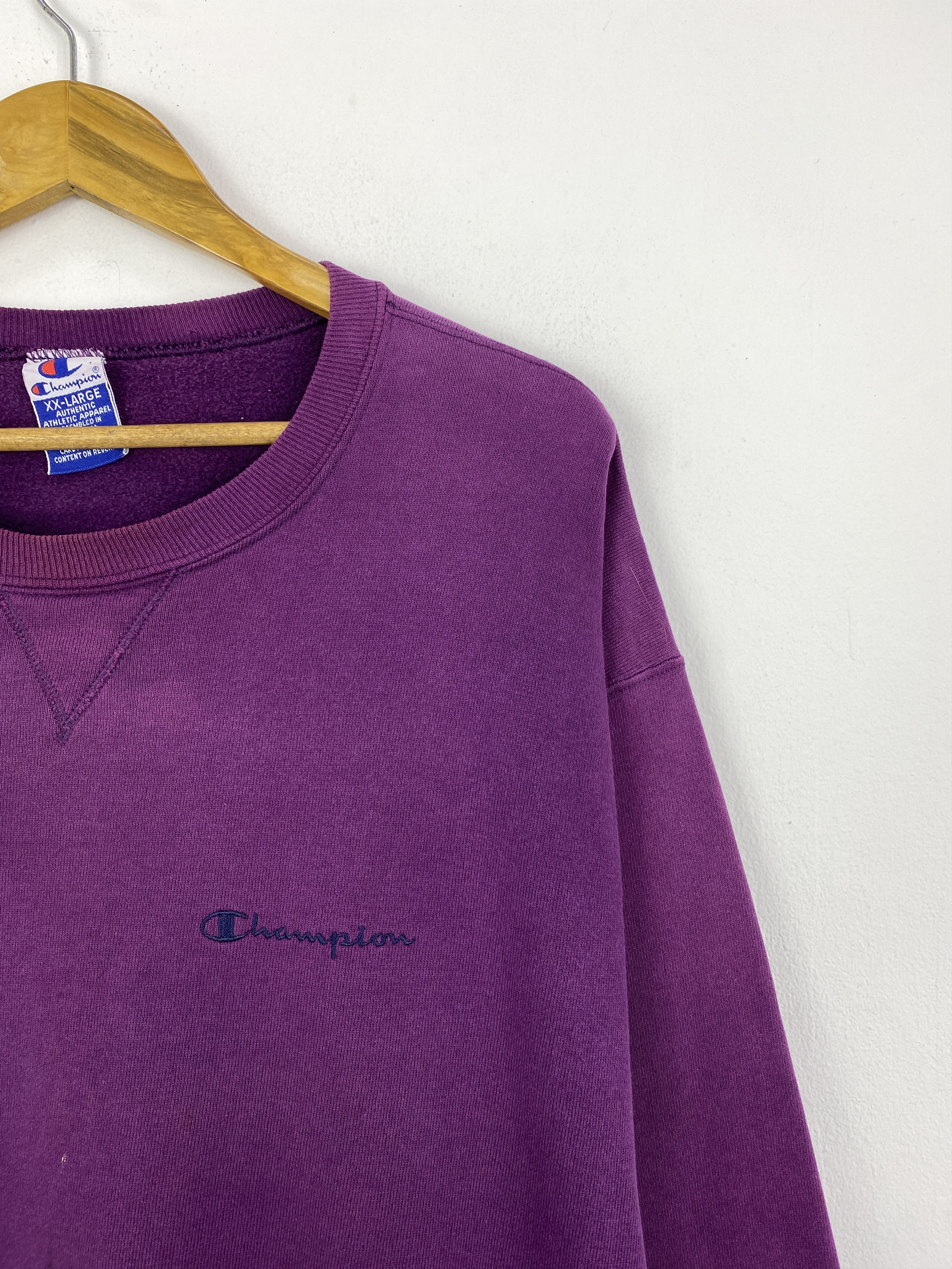 Champion Vintage Y2k Champion Sun Faded Pullover Sweatshirt SH0082 Size US XL / EU 56 / 4 - 9 Thumbnail