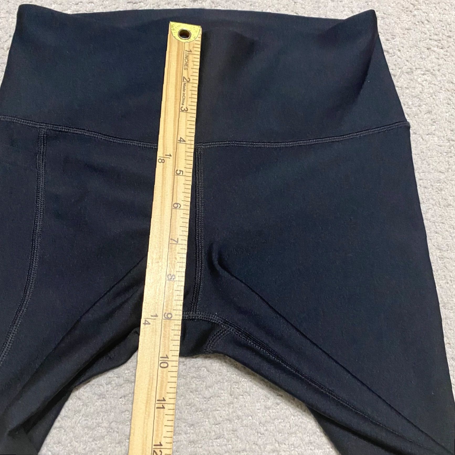 Under Armour Under Armour Womens Small Pants Black Crop Capri Heatgear Leggings Pull on Size 28" / US 6 / IT 42 - 5 Thumbnail