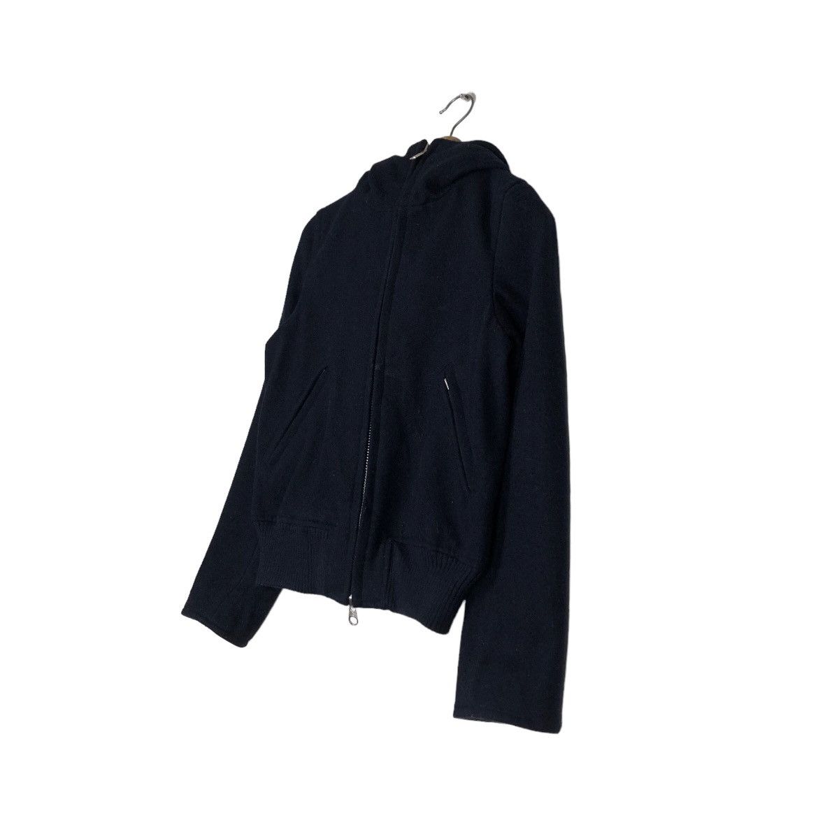 Issey Miyake 🔥Cropped Wool Biker Jacket Sunaokuwahara Issey Miyake Size US M / EU 48-50 / 2 - 2 Thumbnail