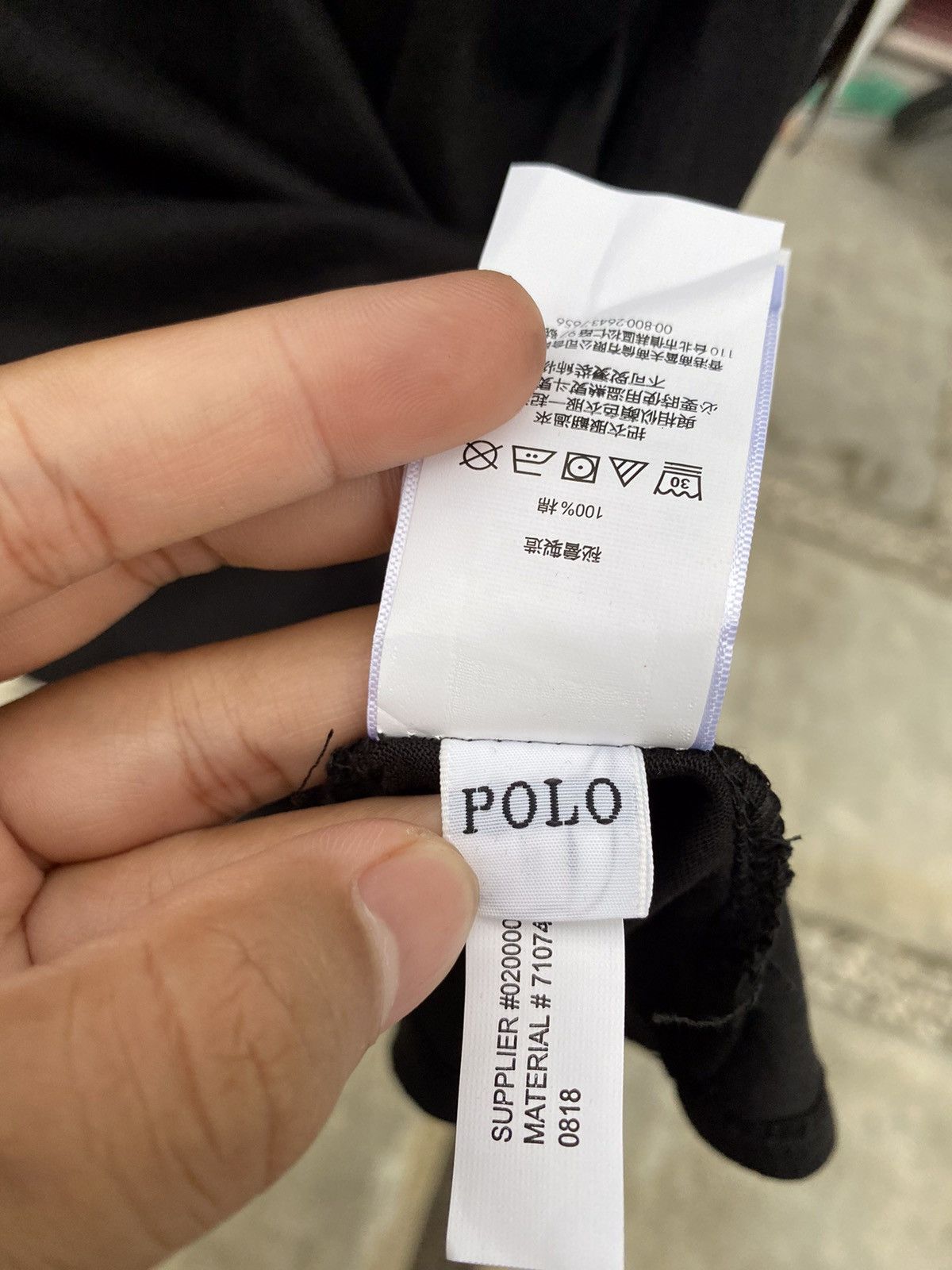 Polo Ralph Lauren Polo ralph lauren classic fit tee black Size US L / EU 52-54 / 3 - 11 Thumbnail