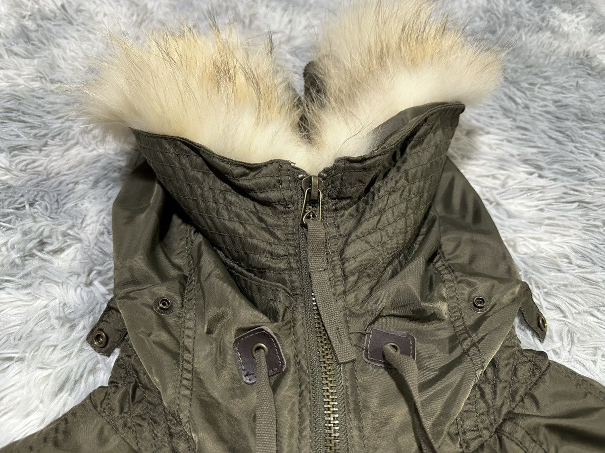 GOA 🔥Y2K Archived Goa Raccoon Fur Parka Jacket Split Hoodie Size US M / EU 48-50 / 2 - 10 Thumbnail