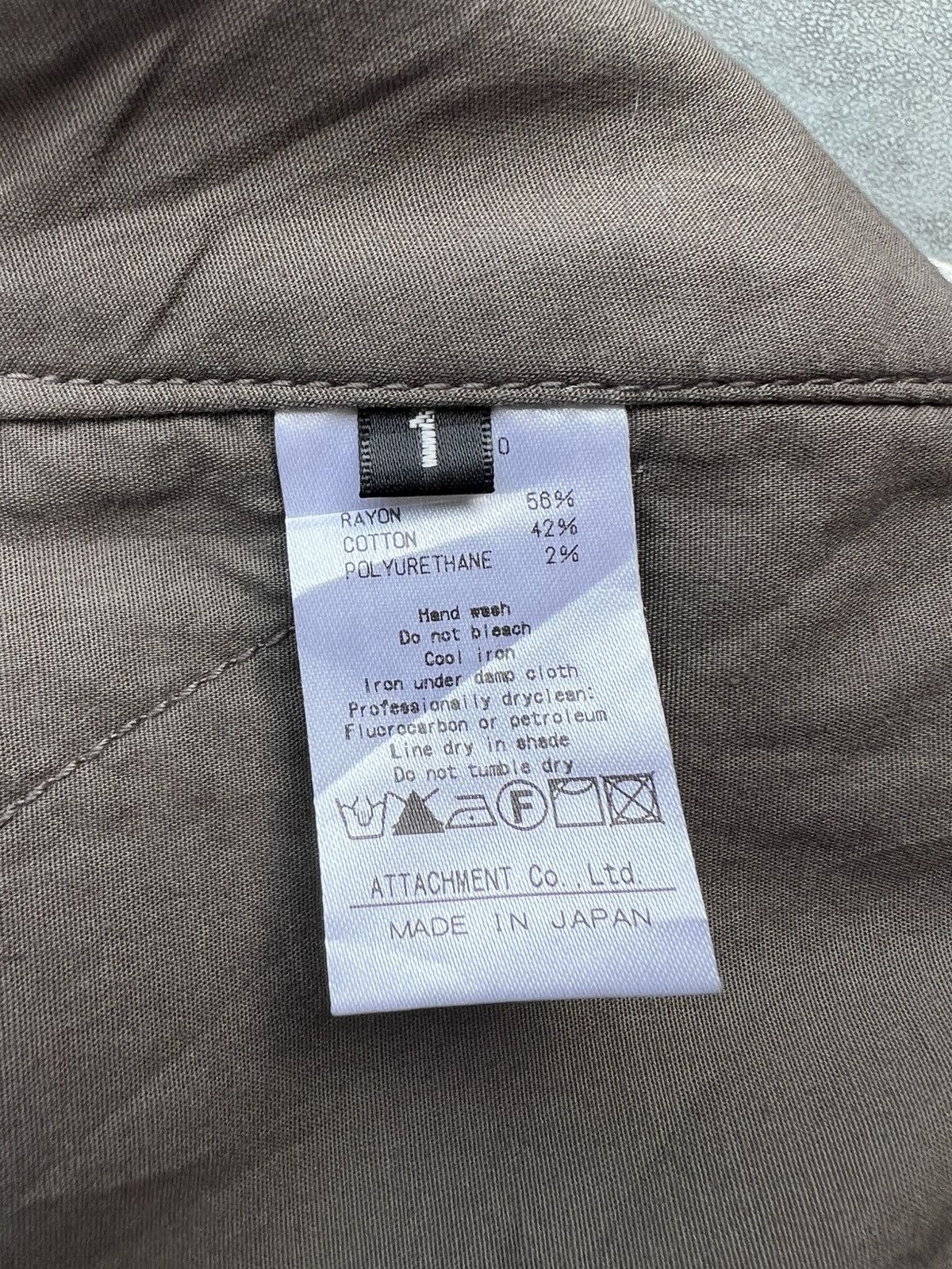 Attachment Attachment Japan Grey Stretch Trouser Pant Size 1 Size US 30 / EU 46 - 22 Thumbnail