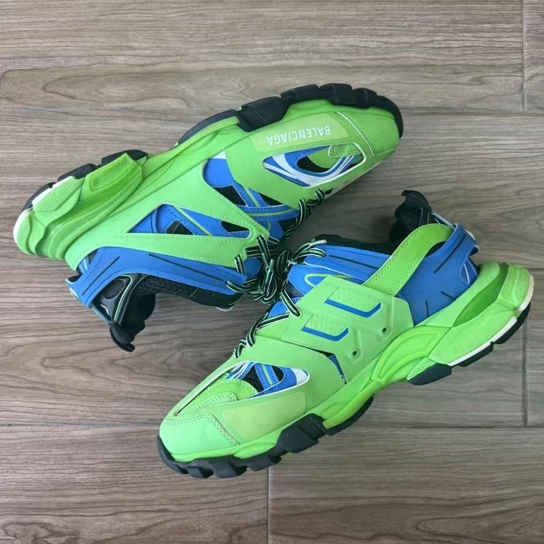 Balenciaga Balenciaga Track Sprite Blue Green 43 99 New Size US 9 / EU 42 - 3 Thumbnail