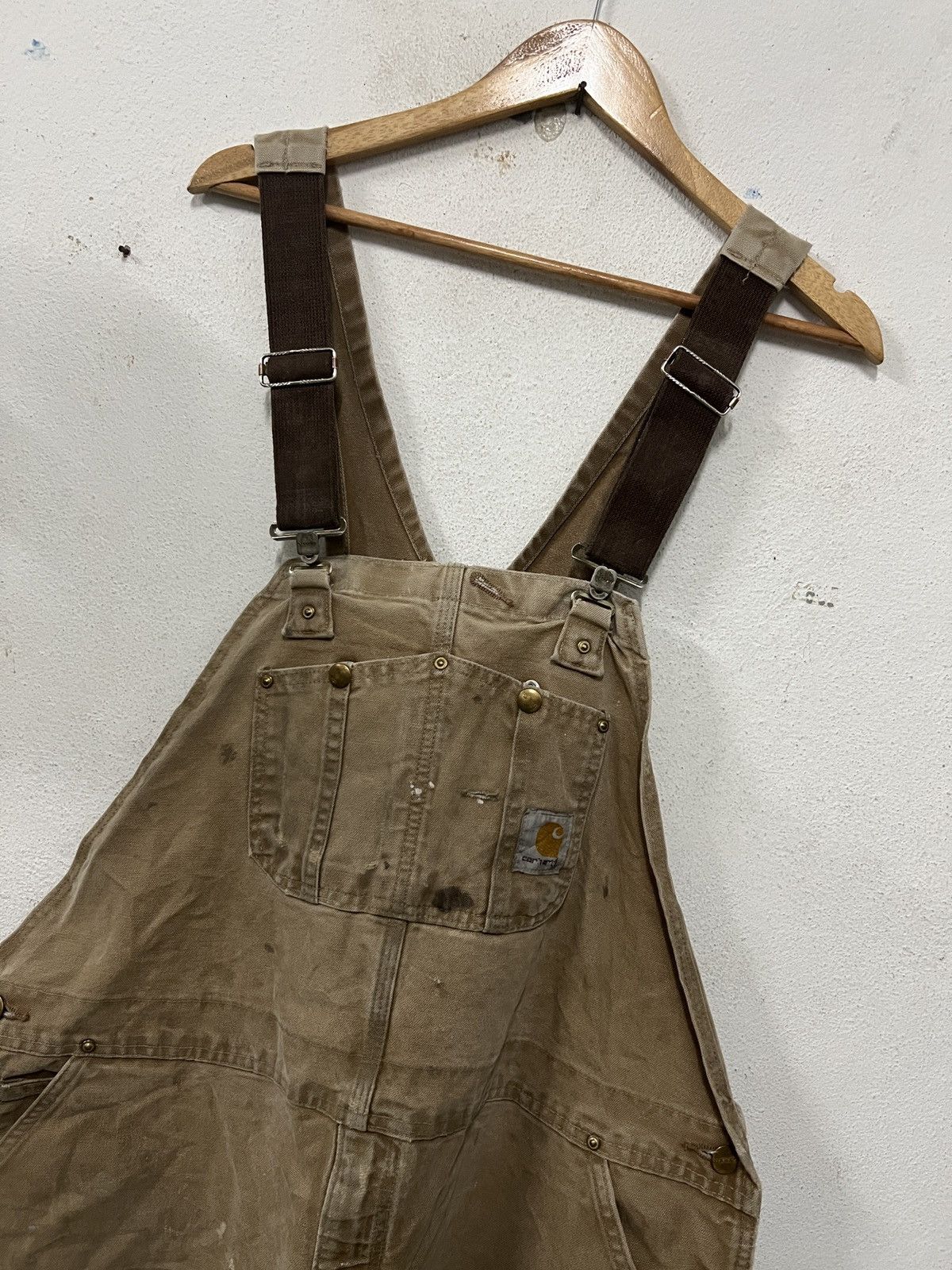 Carhartt Vintage Carhartt Distress Overall Size 46 Size US 44 / EU 60 - 5 Thumbnail