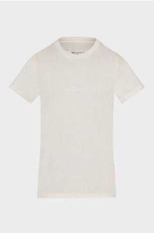 Maison Margiela o1w1db10526 Reverse Logo T-Shirt in White Size US S / EU 44-46 / 1 - 1 Thumbnail
