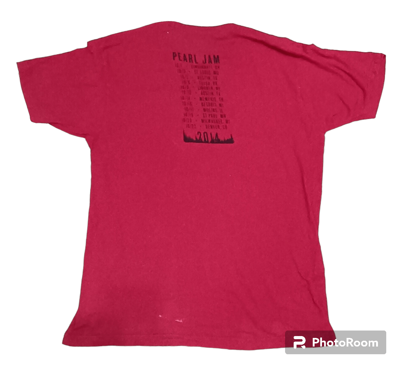 Band Tees PEARL JAM 2014 TOUR SHIRT Size US L / EU 52-54 / 3 - 2 Thumbnail