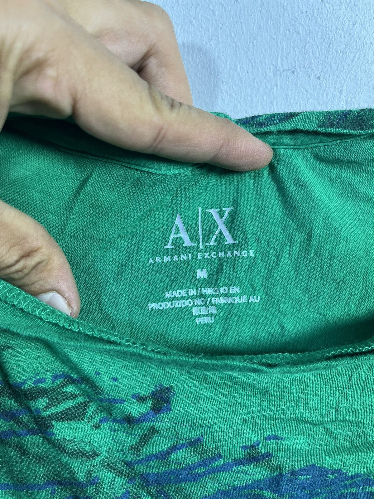 Armani Exchange ARMANI EXCHANGE T SHIRT Size US M / EU 48-50 / 2 - 3 Thumbnail
