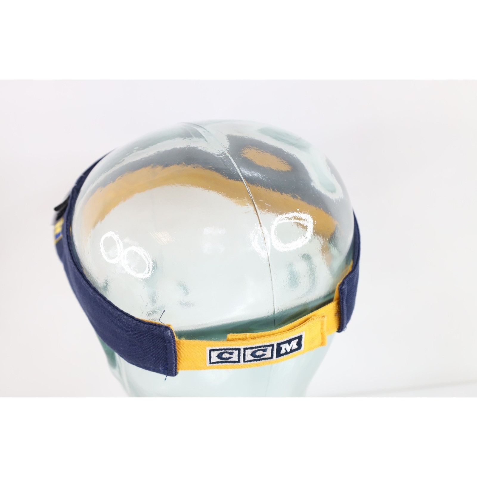 Vintage Vintage CCM Hockey Spell Out St Louis Blues Visor Hat Cap Size ONE SIZE - 5 Thumbnail
