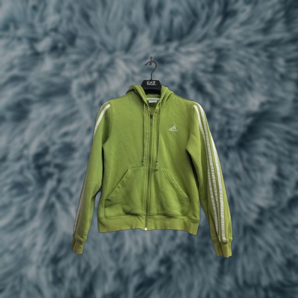 Adidas Adidas 2006 Green White Distressed Full Zip Hoody Jacket Size Small User: Adidas 2006 Green White Distressed Full Zip Hoody Jacket Size Small Size S / US 4 / IT 40 - 1 Thumbnail