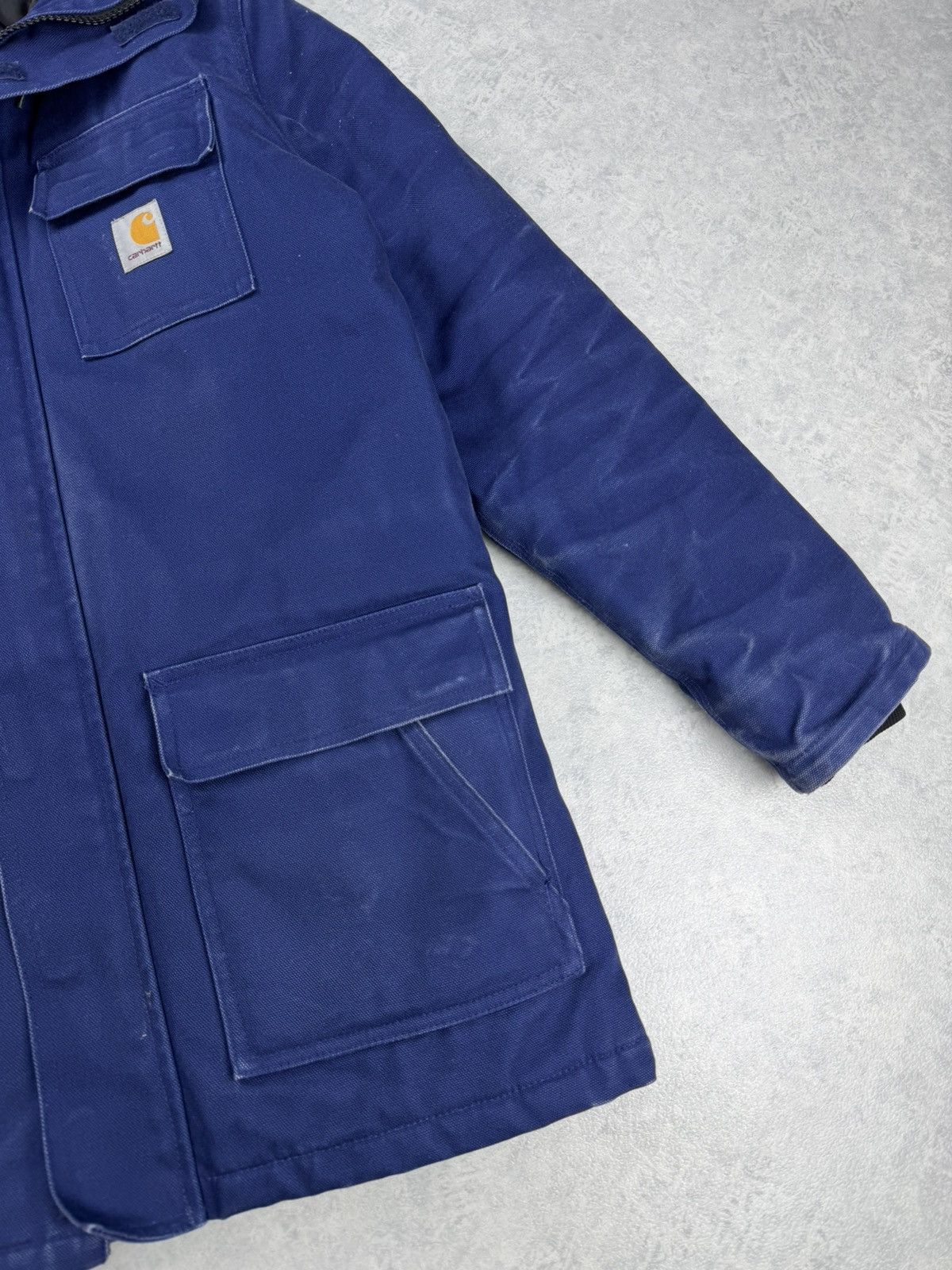 Carhartt Carhartt Siberian Parka Jacket M Navy Thinsulate Hooded Size US M / EU 48-50 / 2 - 4 Thumbnail