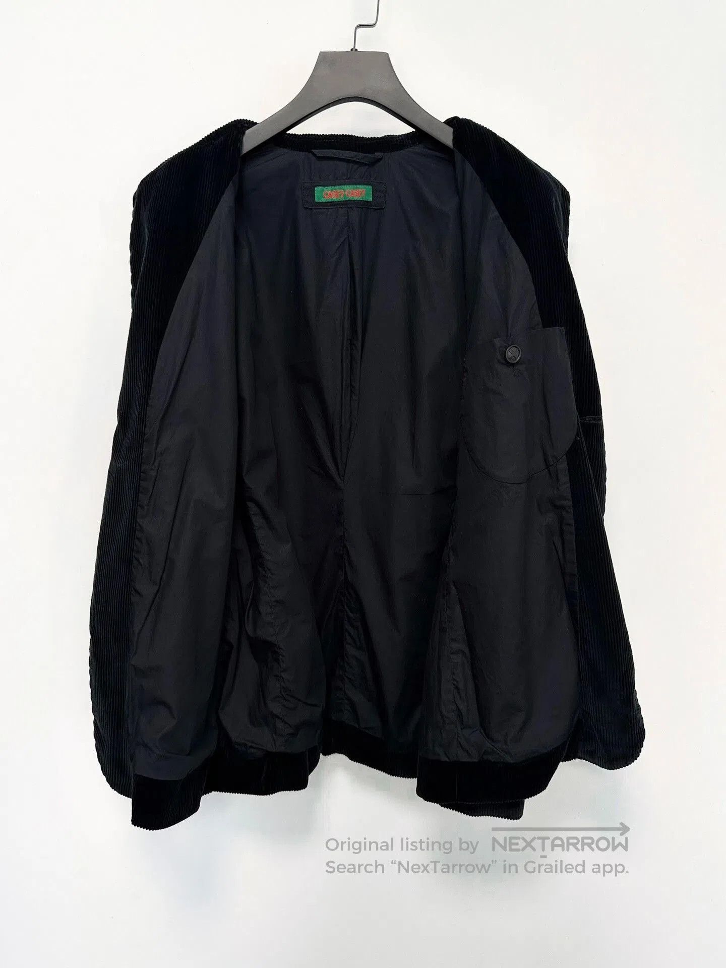 Casey Casey Casey Casey Black Corduroy Blazer. Size US M / EU 48-50 / 2 - 4 Thumbnail